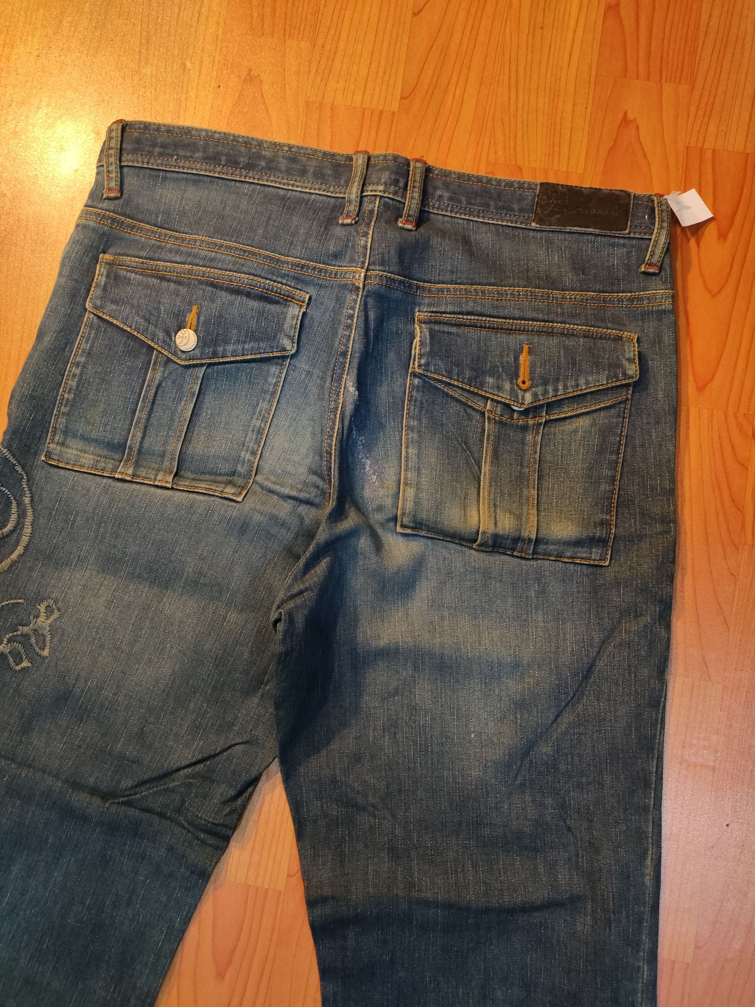 Jean Charles De Castelbajac × Peanuts Jeans Charles De Castelbajac x Peanut Embroided Jeans Size US 34 / EU 50 - 6 Thumbnail