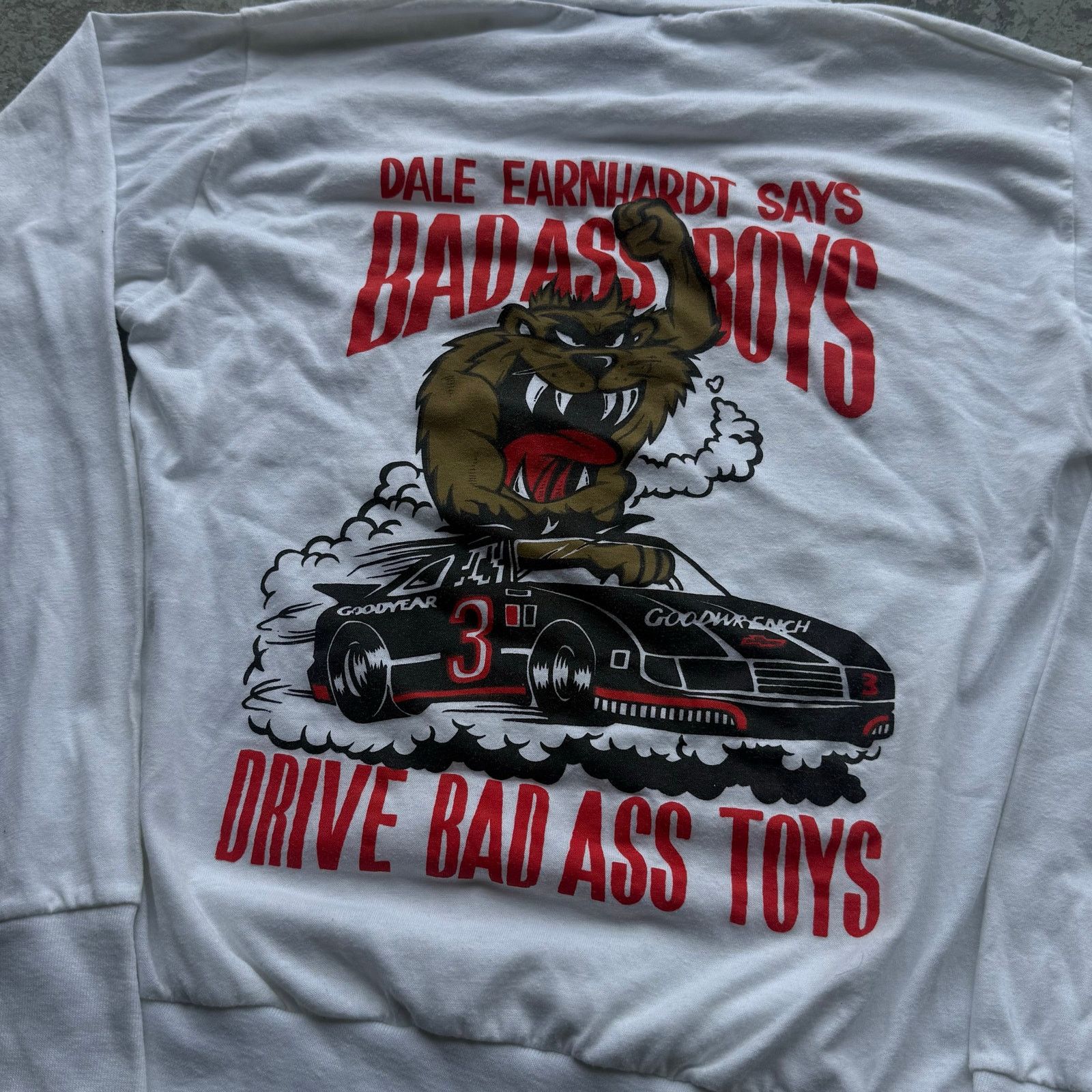 Vintage vtg Dale Earnhardt Bad A** Boys Drive Bad A** Toys Hoodie Size US M / EU 48-50 / 2 - 2 Thumbnail