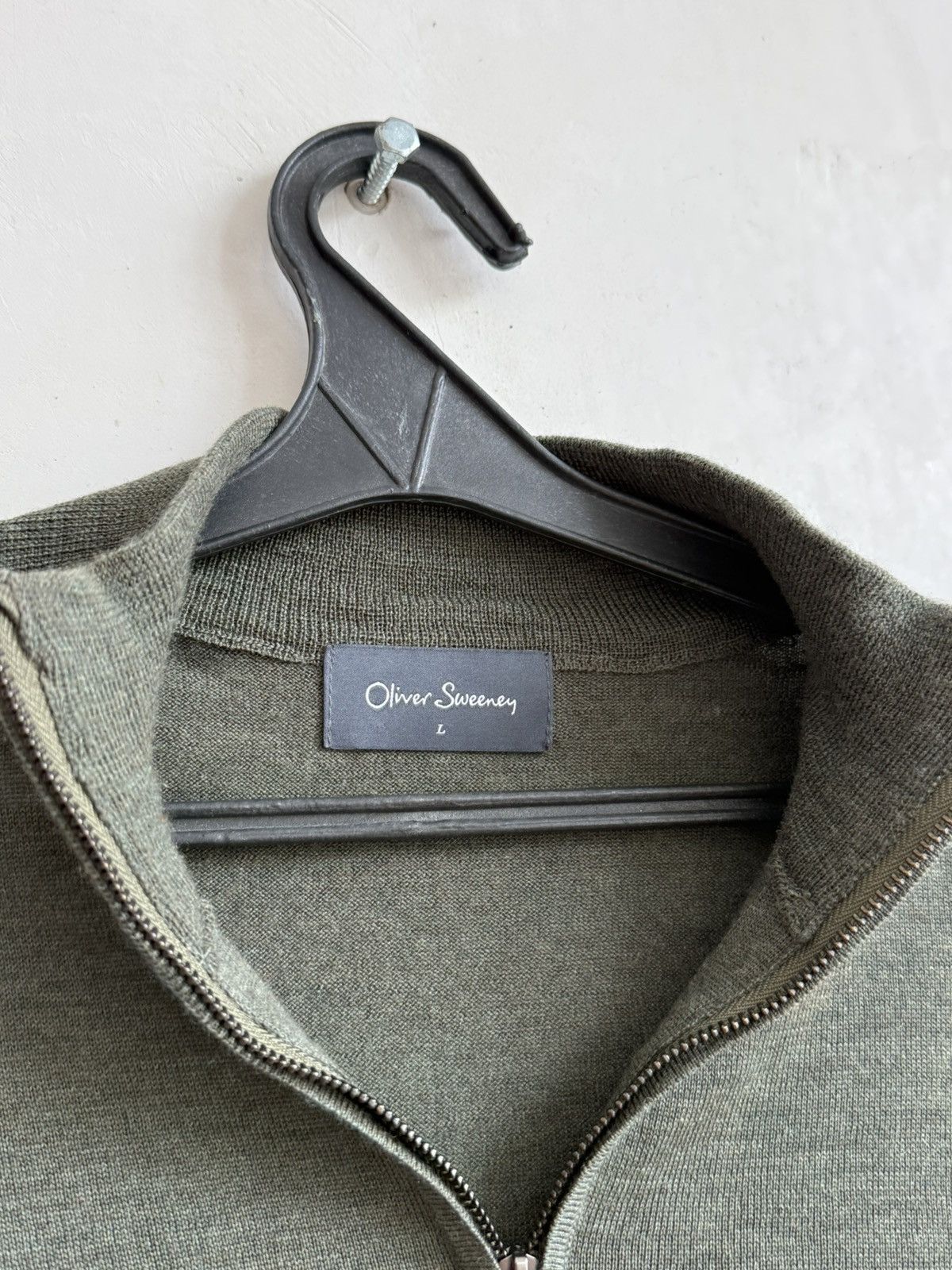 Oliver Sweeney Oliver Sweeney Merino Wool 1/3 zip jumper size L Size US L / EU 52-54 / 3 - 7 Thumbnail