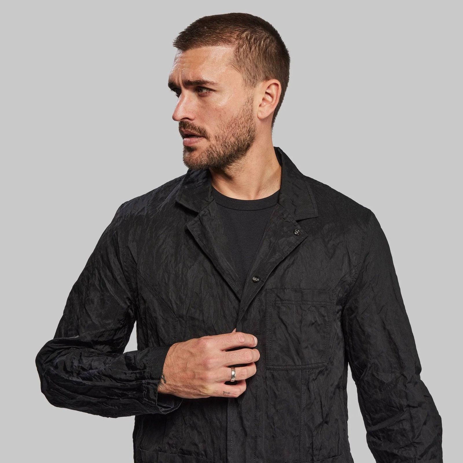 Vollebak Vollebak Steel Blazer Jacket Black Size US S / EU 44-46 / 1 - 1 Thumbnail