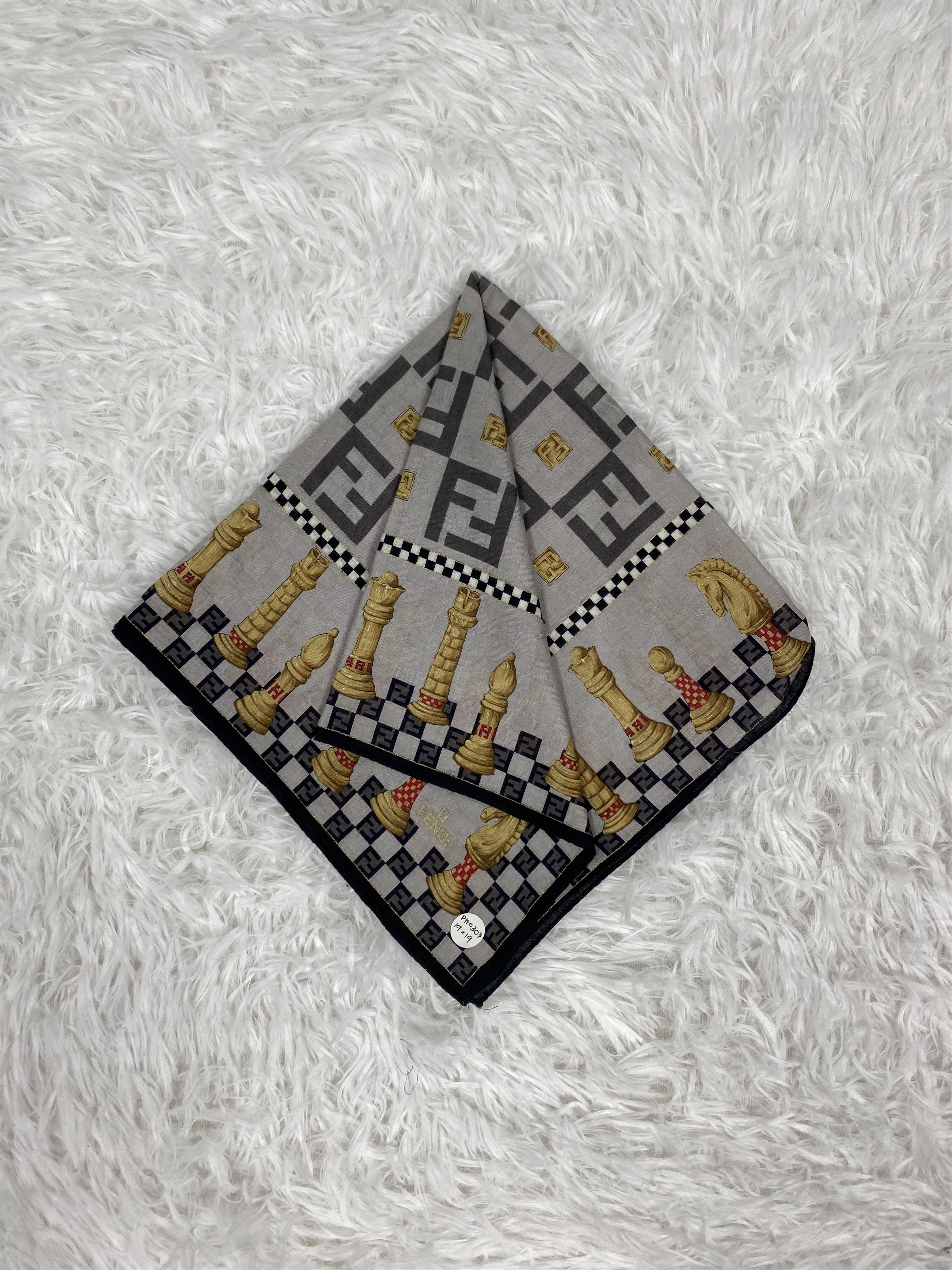 Vintage Vintage Fendi Handkerchief Neckerchief PH0307 Size ONE SIZE - 1 Thumbnail