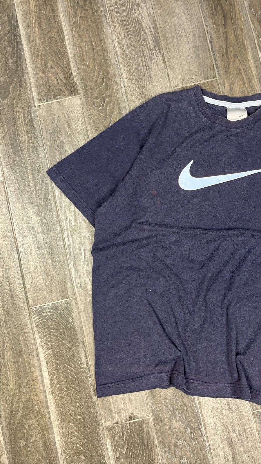 Nike × Vintage Vintage big logo Nike hype tee Size US L / EU 52-54 / 3 - 3 Thumbnail