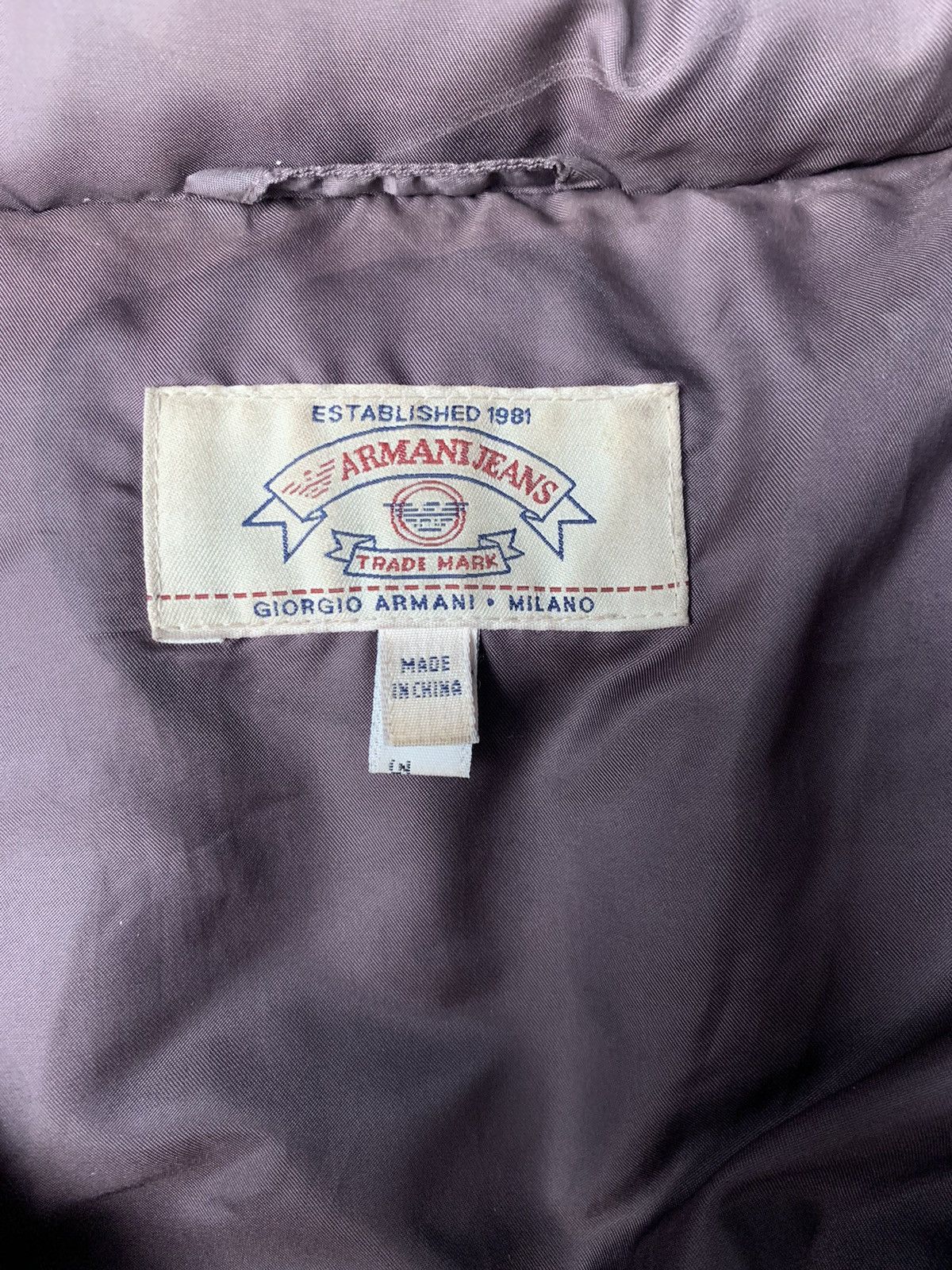 Armani Vintage armani jeans puffer coat Size US S / EU 44-46 / 1 - 6 Thumbnail