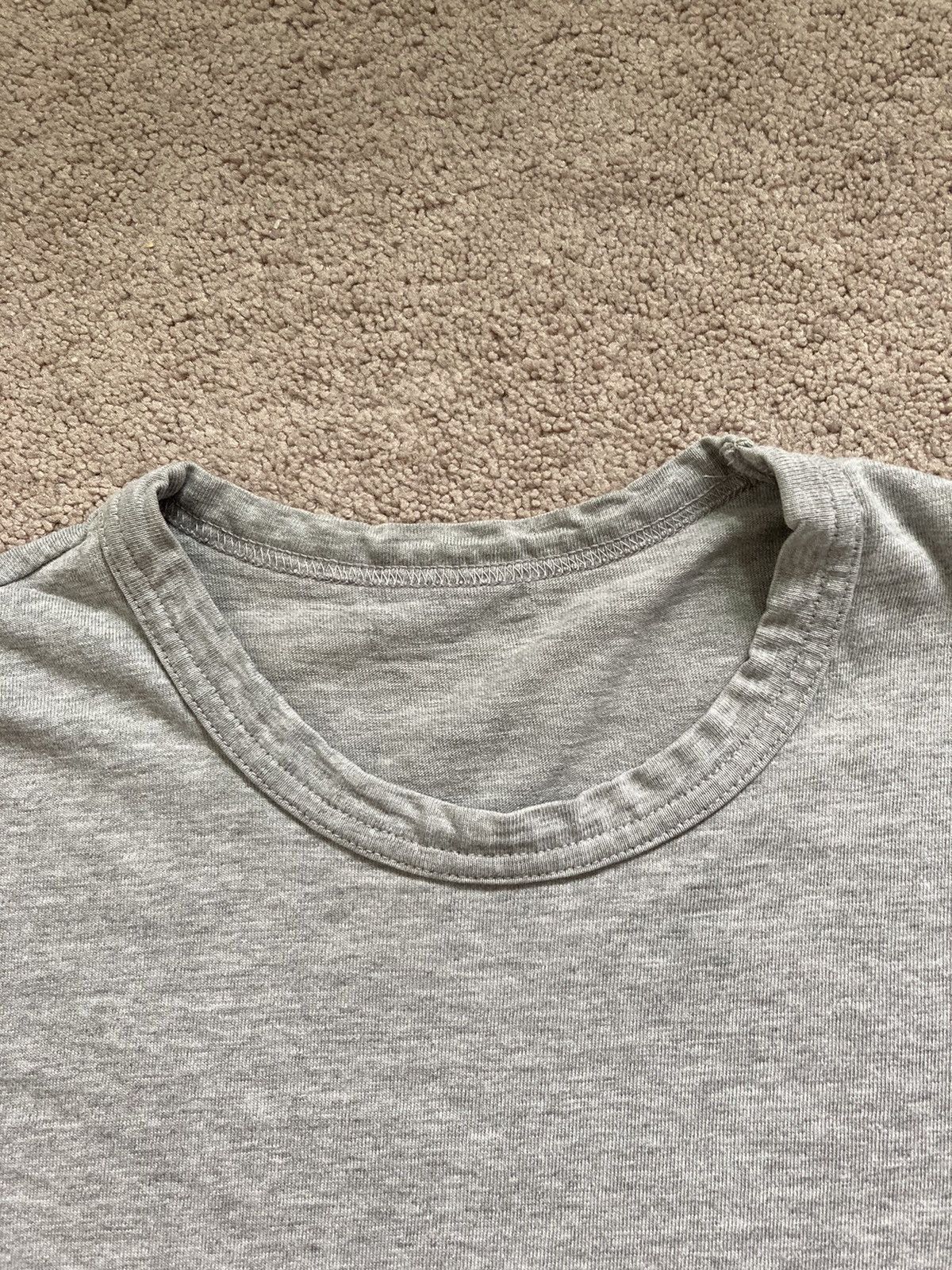 Comme des Garcons 2001 Flower Logo Tee (Grey) Size US M / EU 48-50 / 2 - 8 Thumbnail