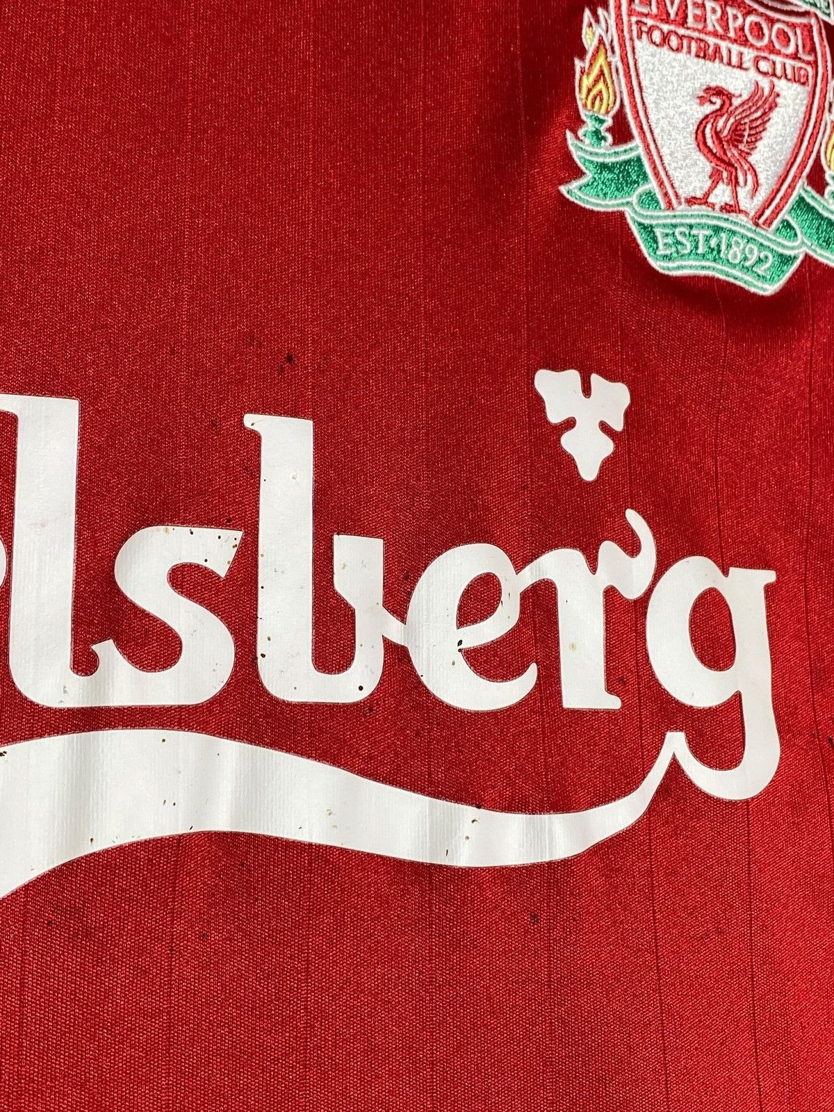 Adidas #17 Bellamy Liverpool FC 2006 Adidas Football Shirt Size US M / EU 48-50 / 2 - 5 Thumbnail