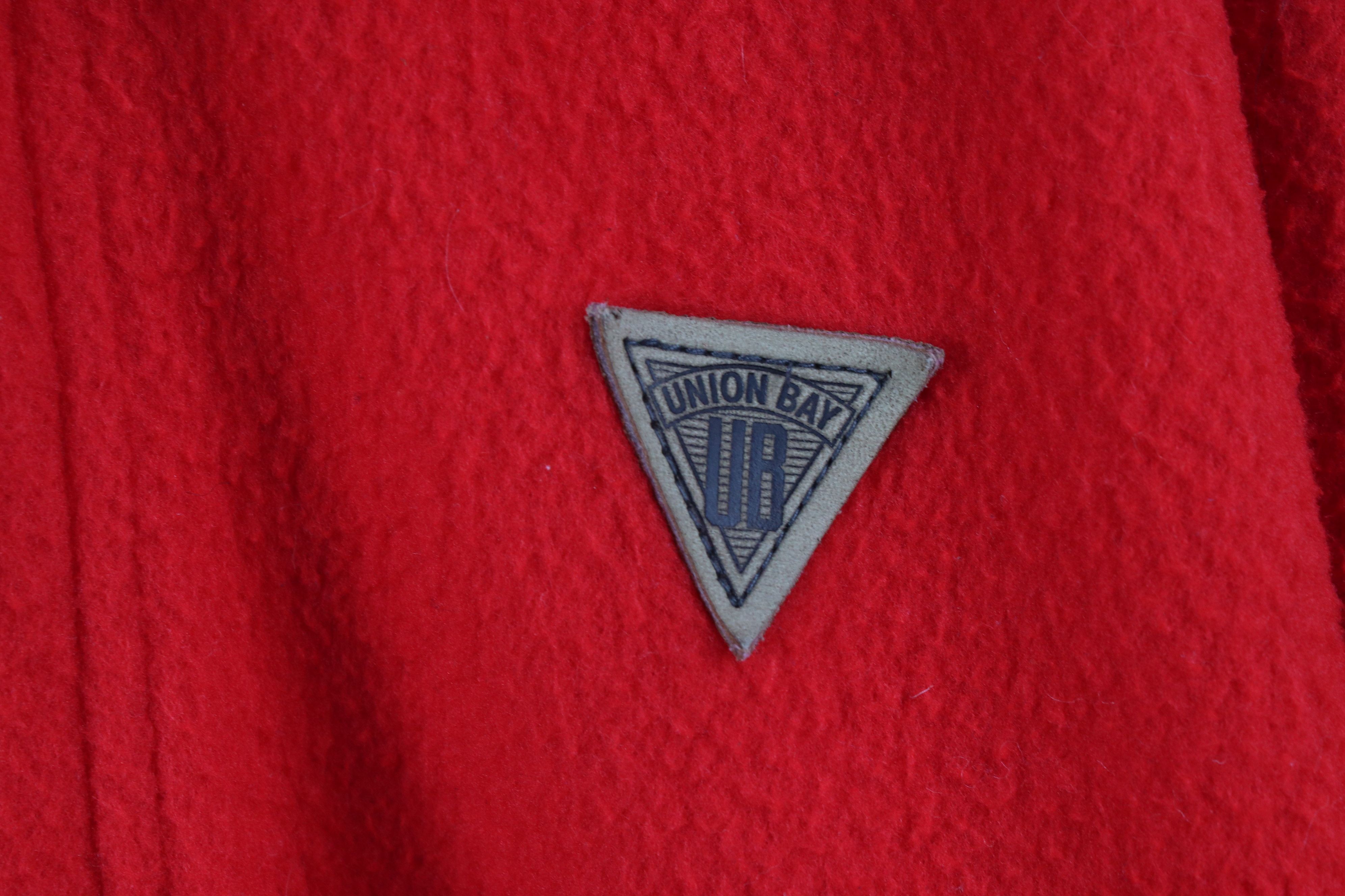 UNIONBAY Vintage 90s Unionbay Surfing Half Zip Pullover Sweater Red Size US XL / EU 56 / 4 - 4 Thumbnail
