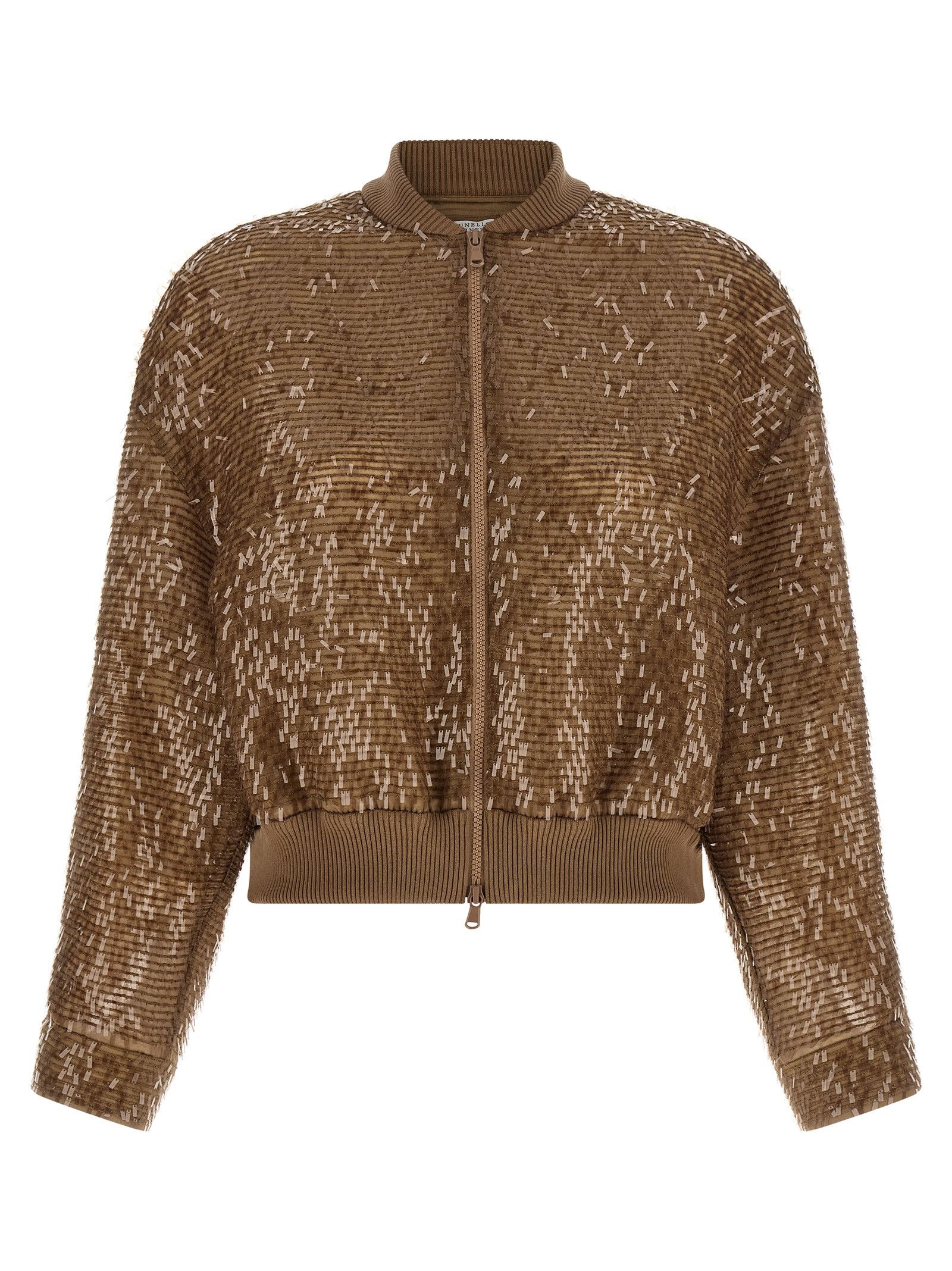 Brunello Cucinelli Zip Cardigan Size L / US 10 / IT 46 - 1 Thumbnail