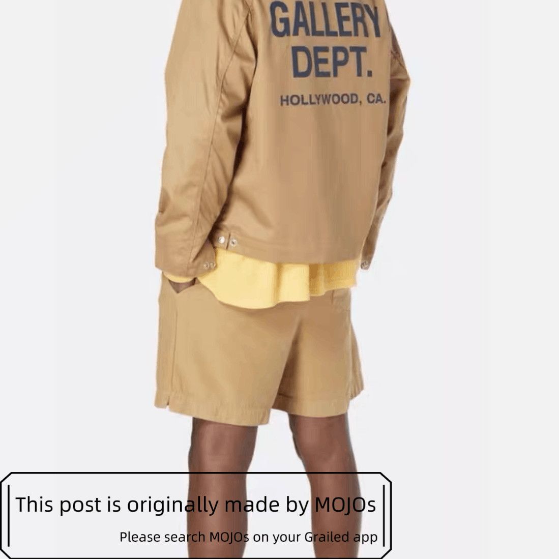 Gallery Dept. Gallery Dept. Montecito Logo Print Cotton Twill Jacket mojos Size US M / EU 48-50 / 2 - 6 Thumbnail