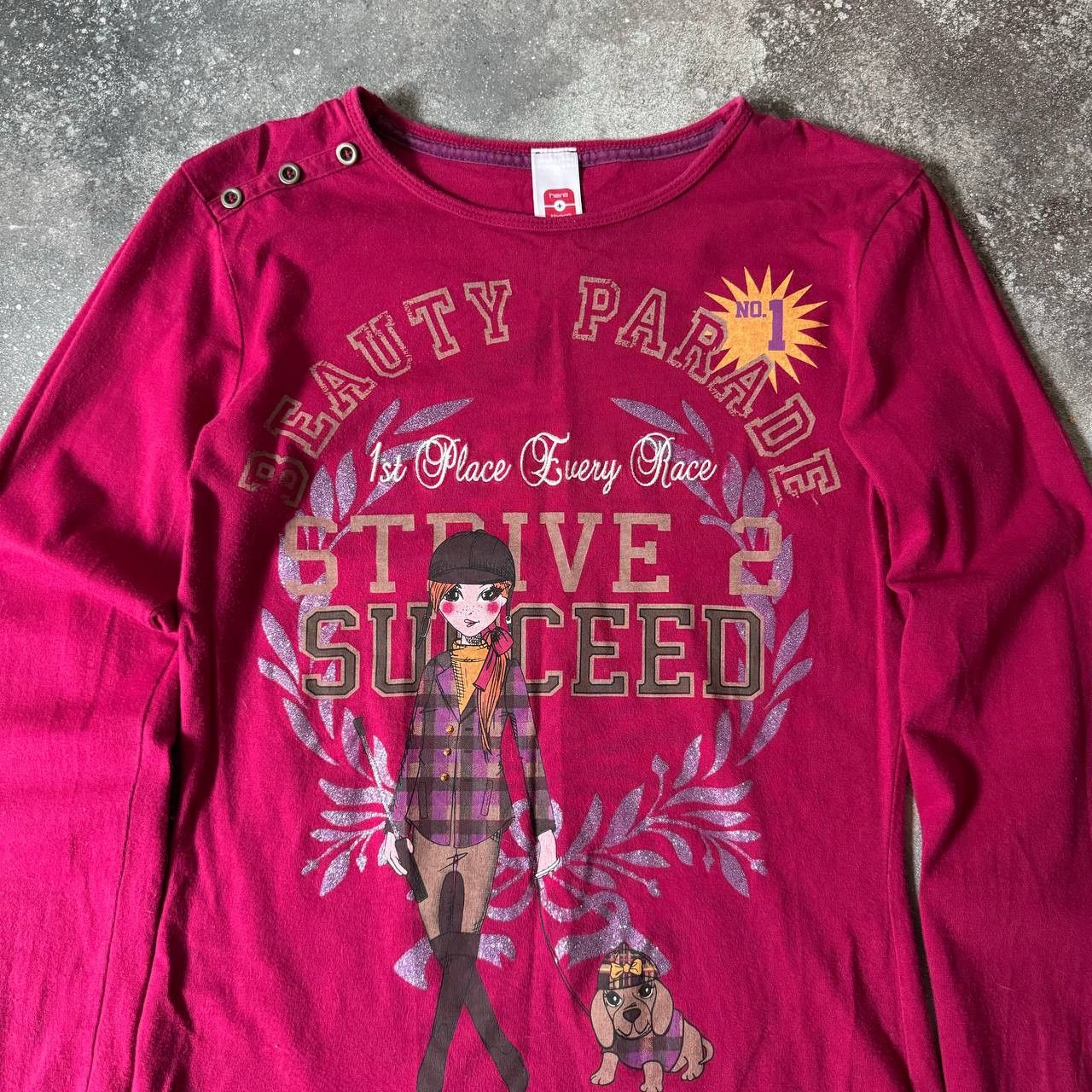 Hysteric Glamour × Japanese Brand Super Sexy Y2K Vintage Long Sleeve Top Size M / US 6-8 / IT 42-44 - 3 Thumbnail