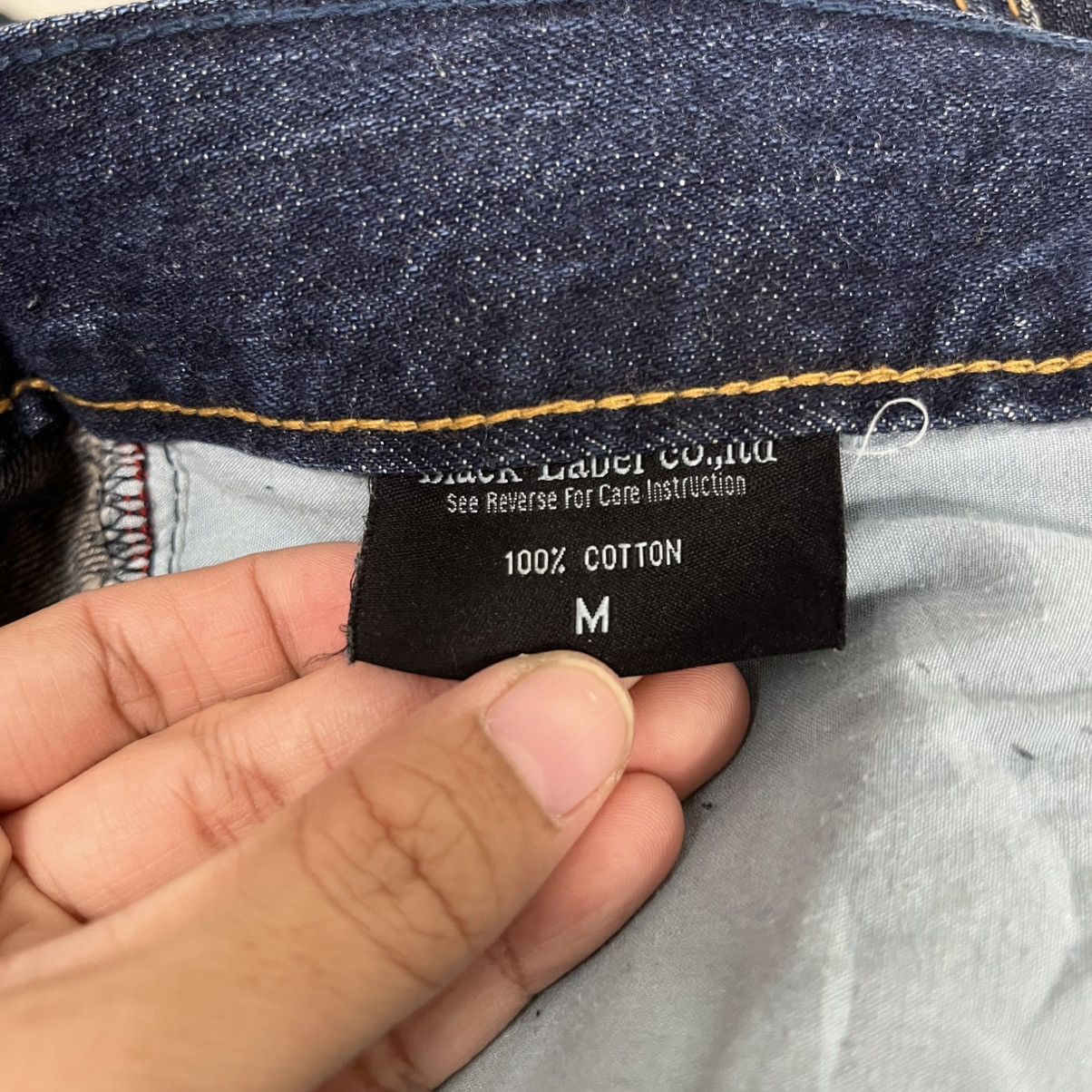 Black Label Vintage Black Label Patchwork Avant Garde Denim Size US 32 / EU 48 - 19 Thumbnail