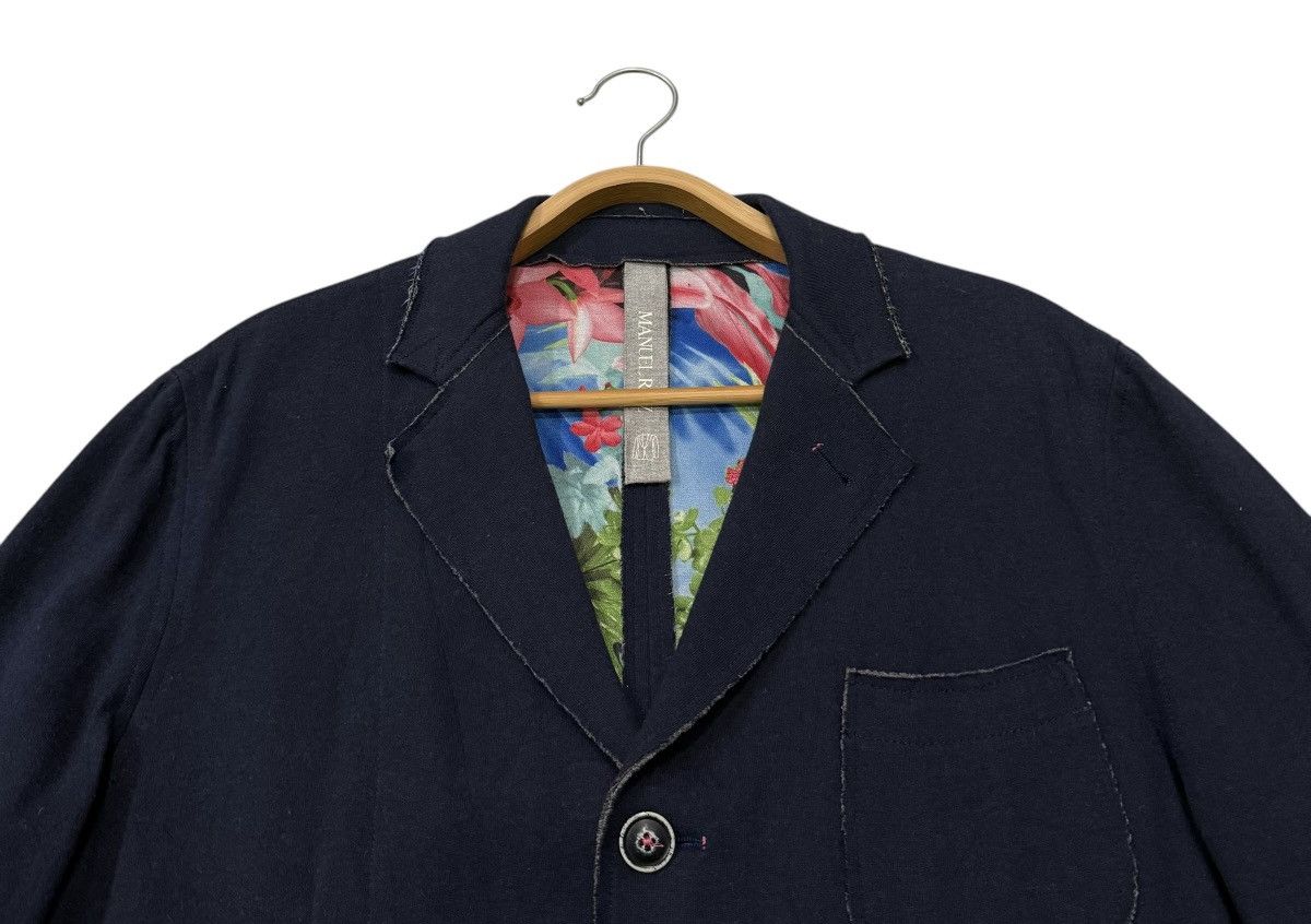 Manuel Ritz Vintage Manuel Ritz Deconstructred Chore Floral Jacket Size US L / EU 52-54 / 3 - 8 Thumbnail