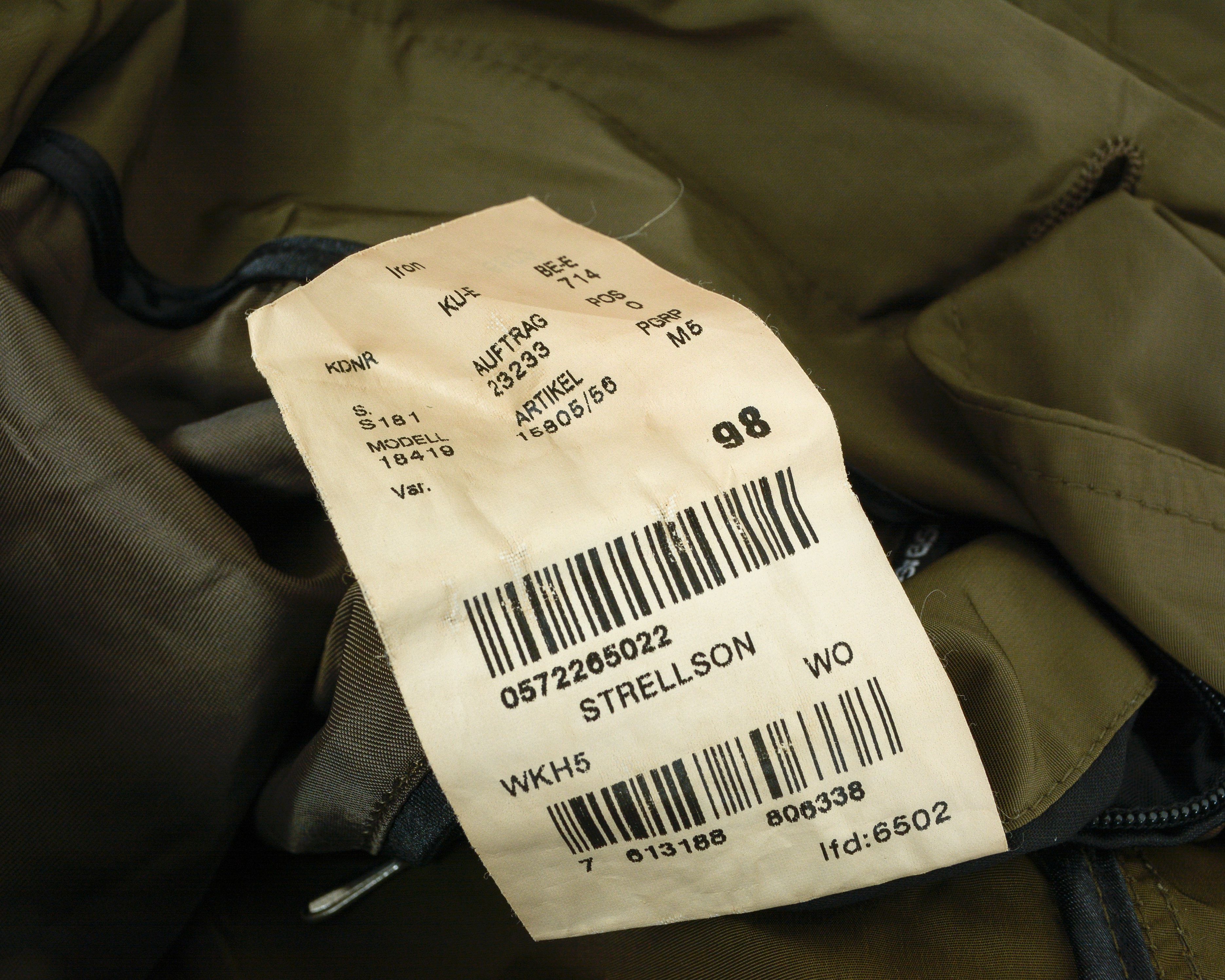 Strellson Iron Men UK 40L US Trench Rain Mac Coat Jacket EU 50L DE S Size US S / EU 44-46 / 1 - 4 Thumbnail
