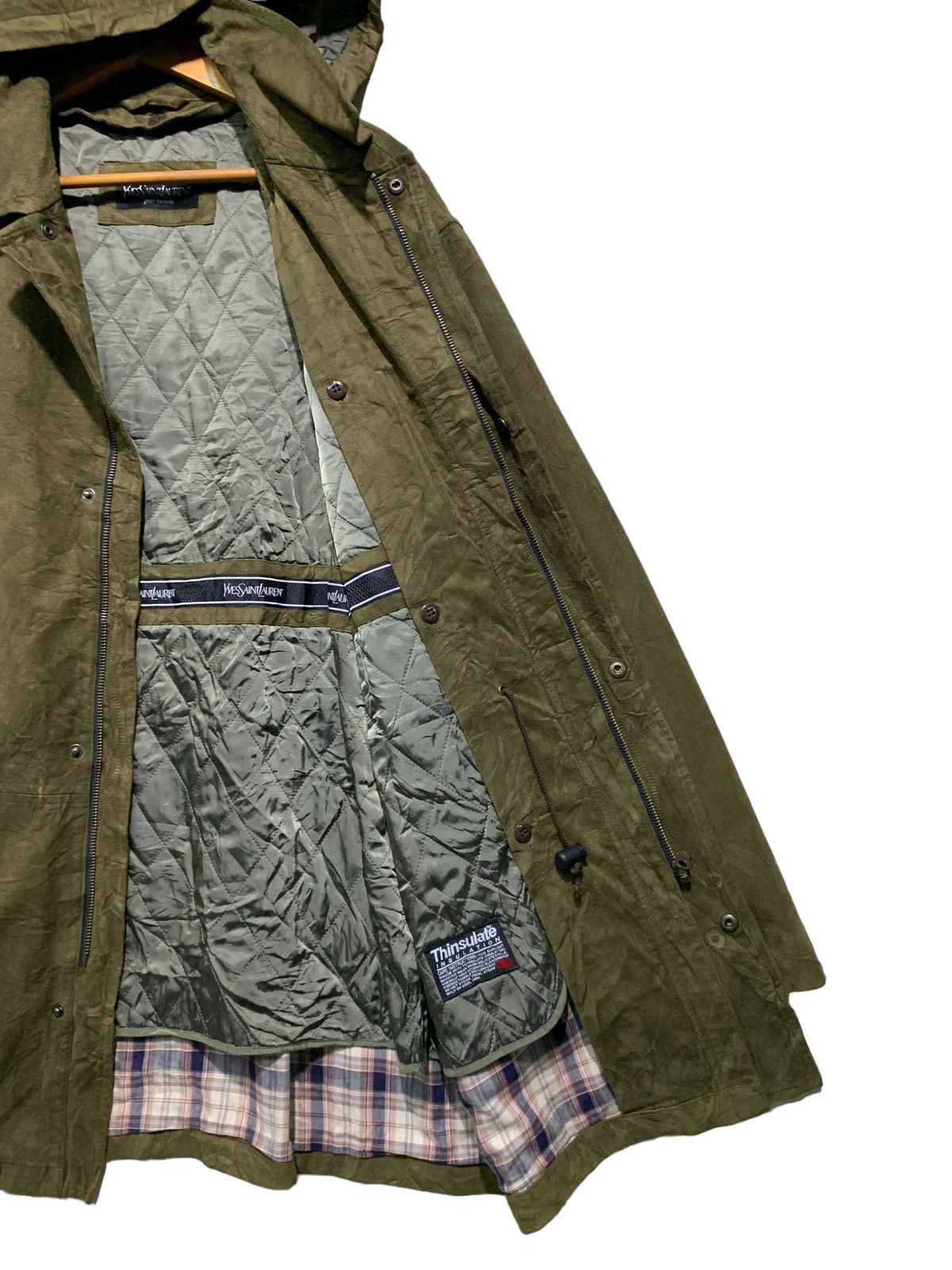 Yves Saint Laurent 🔥YSL POUR HOMME MOLESKIN DRAWSTRING JACKETS Size US M / EU 48-50 / 2 - 4 Thumbnail