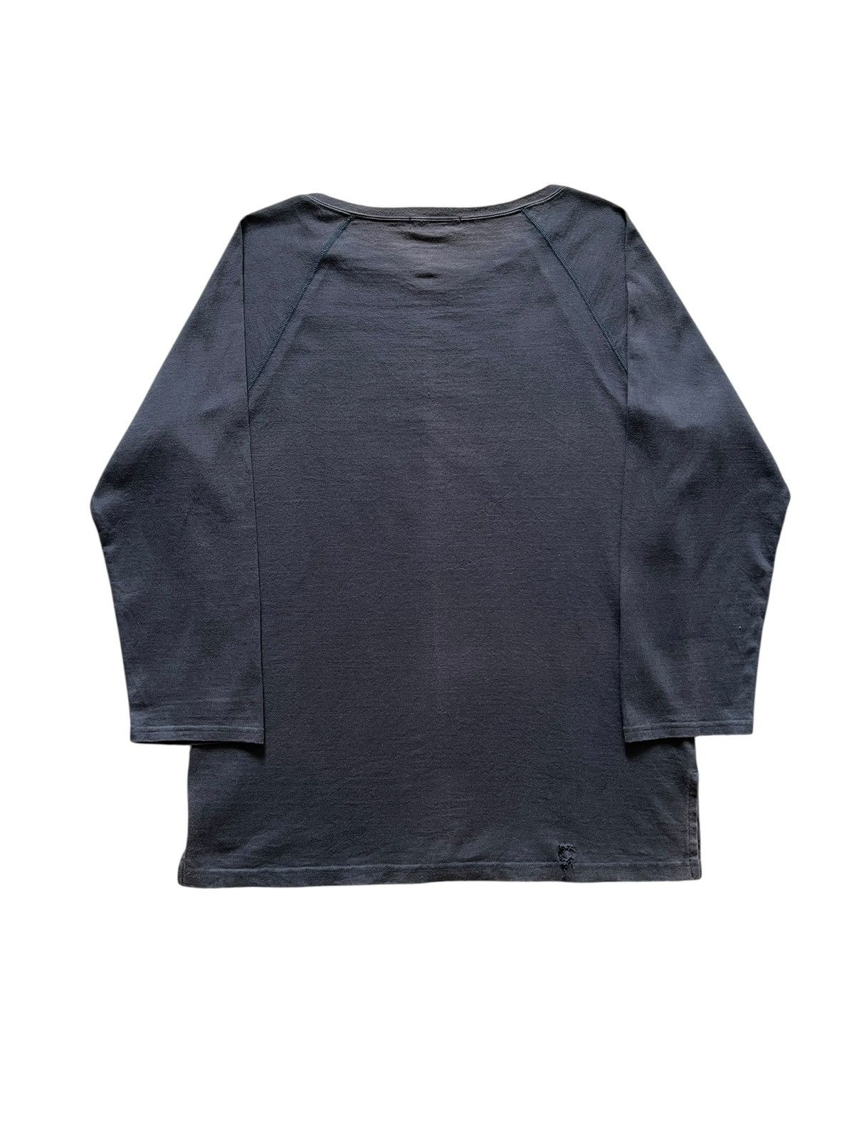 Undercover Undercover SS11 ‘Underman” Sun Faded Distressed Raglan Tee Size US M / EU 48-50 / 2 - 2 Thumbnail