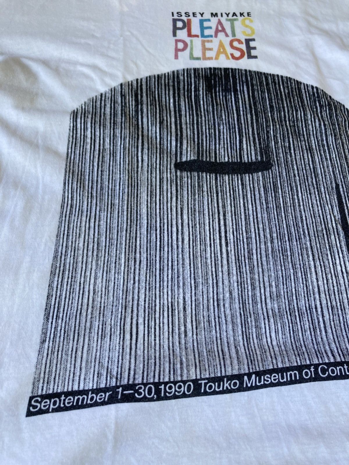 Issey Miyake Issey Miyake Pleats Please White T shirt Top Size US S / EU 44-46 / 1 - 4 Thumbnail