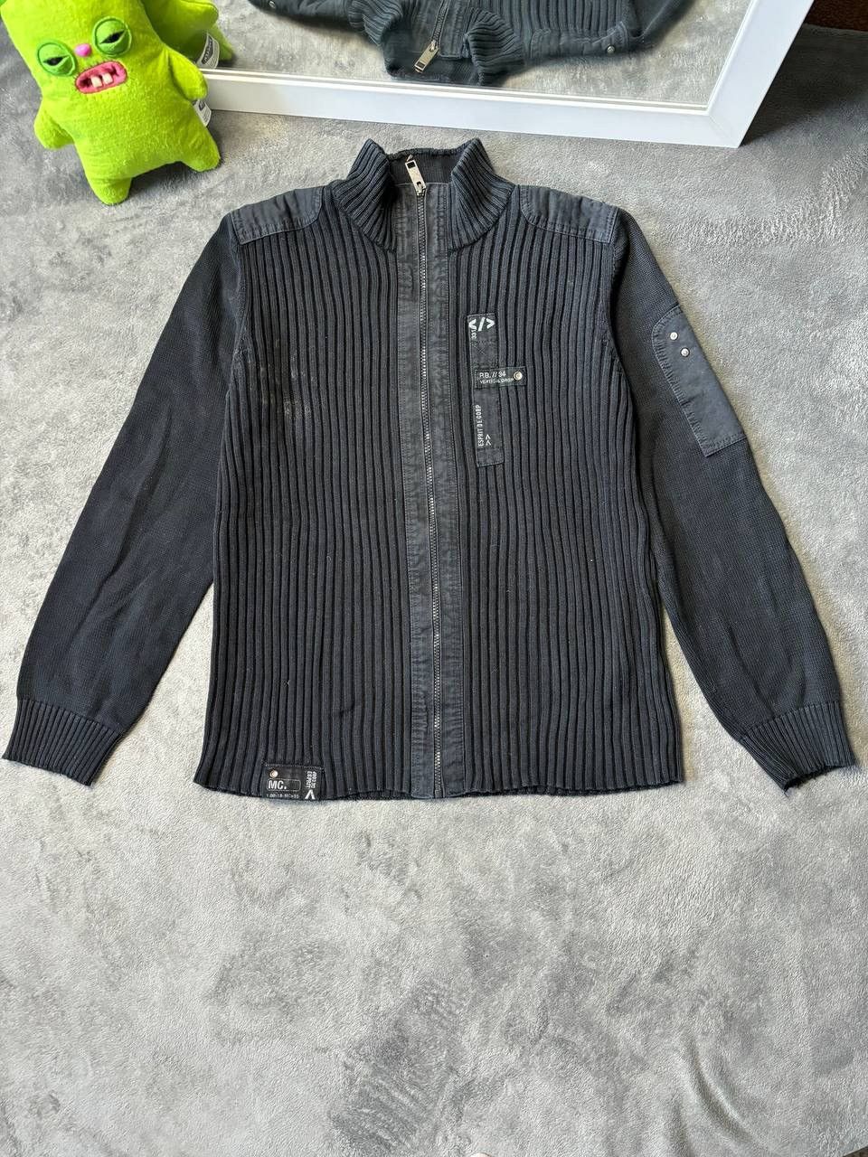 Pre-owned Avant Garde X Vintage Avant-garde Gothic Esprit Knit Sweater Japan Archive In Black