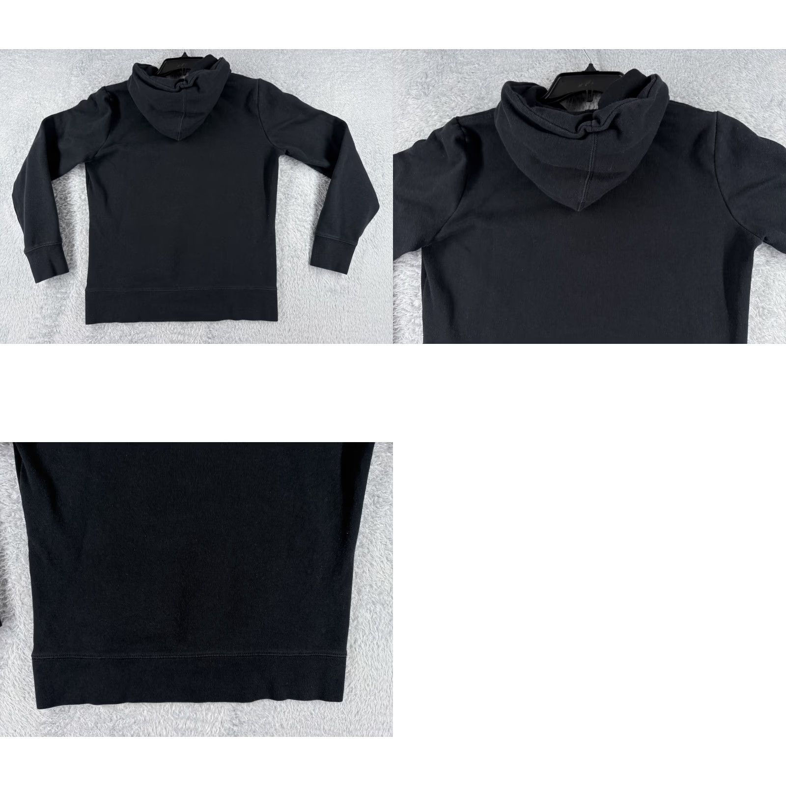 The North Face The North Face Hoodie Womens Medium Black Pullover Sweatshirt Pocket Cotton Blend Size M / US 6-8 / IT 42-44 - 9 Thumbnail