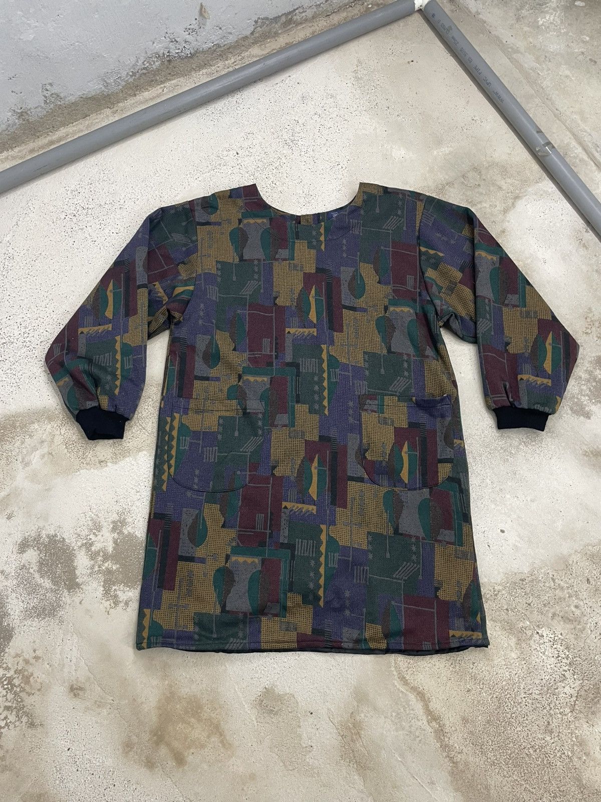Japanese Brand Fashion Ino-House Abstract Japanese Motive Size L / US 10 / IT 46 - 1 Thumbnail