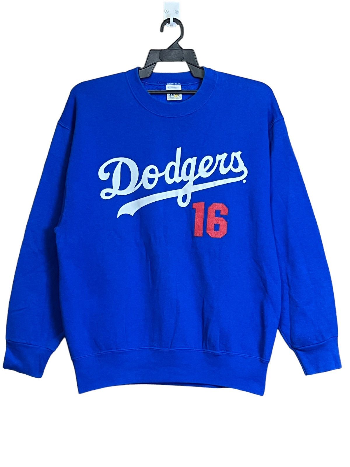 MLB VINTAGE 90s MLB LA DODGERS HIDEONOMO#16 PULLOVER SWEATSHIRT Size US L / EU 52-54 / 3 - 1 Thumbnail