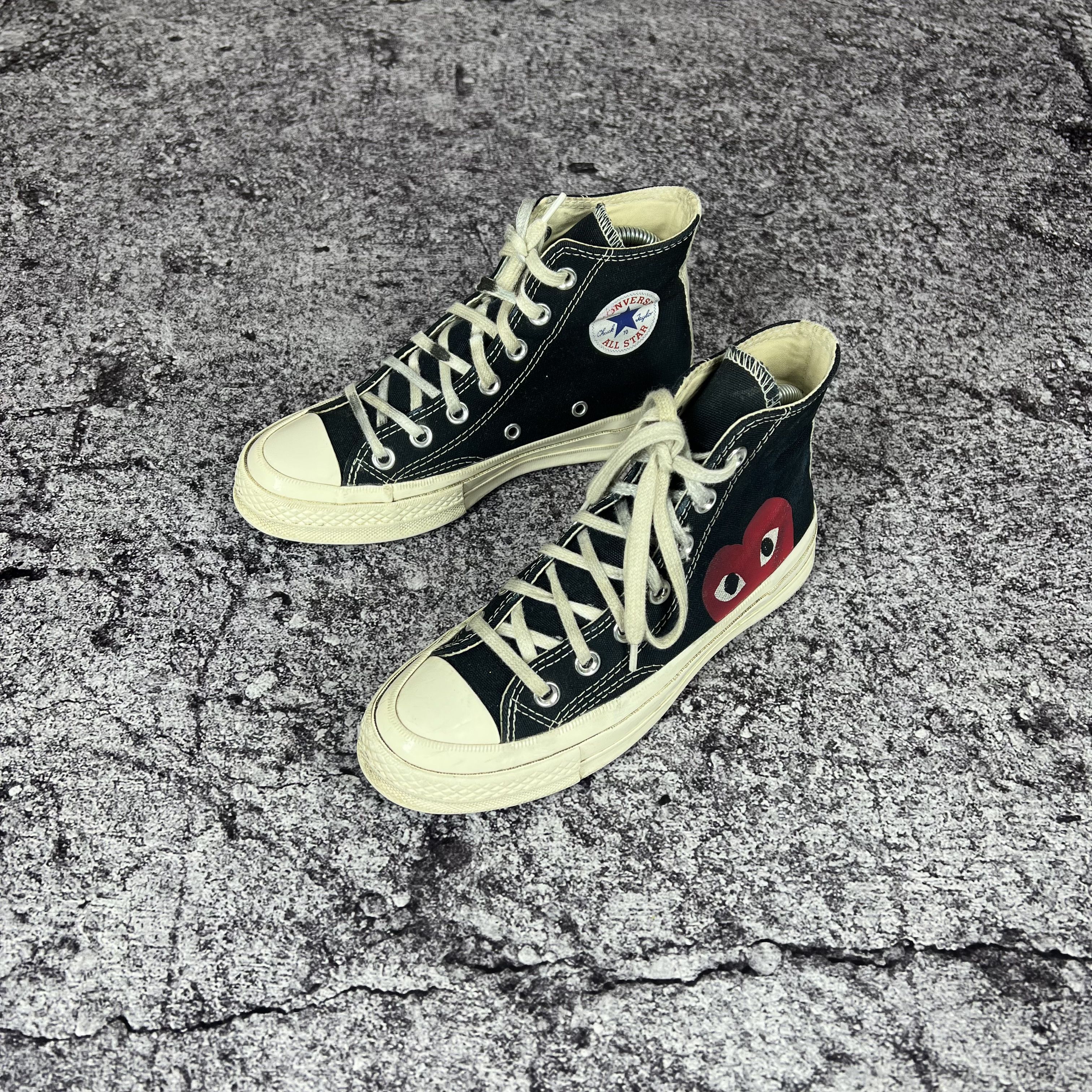 Comme des Garcons PLAY × Converse Come des Garcons x Converse Sneakers Size UK 3 / EUR 35 Size US 5.5 / IT 35.5 - 6 Thumbnail