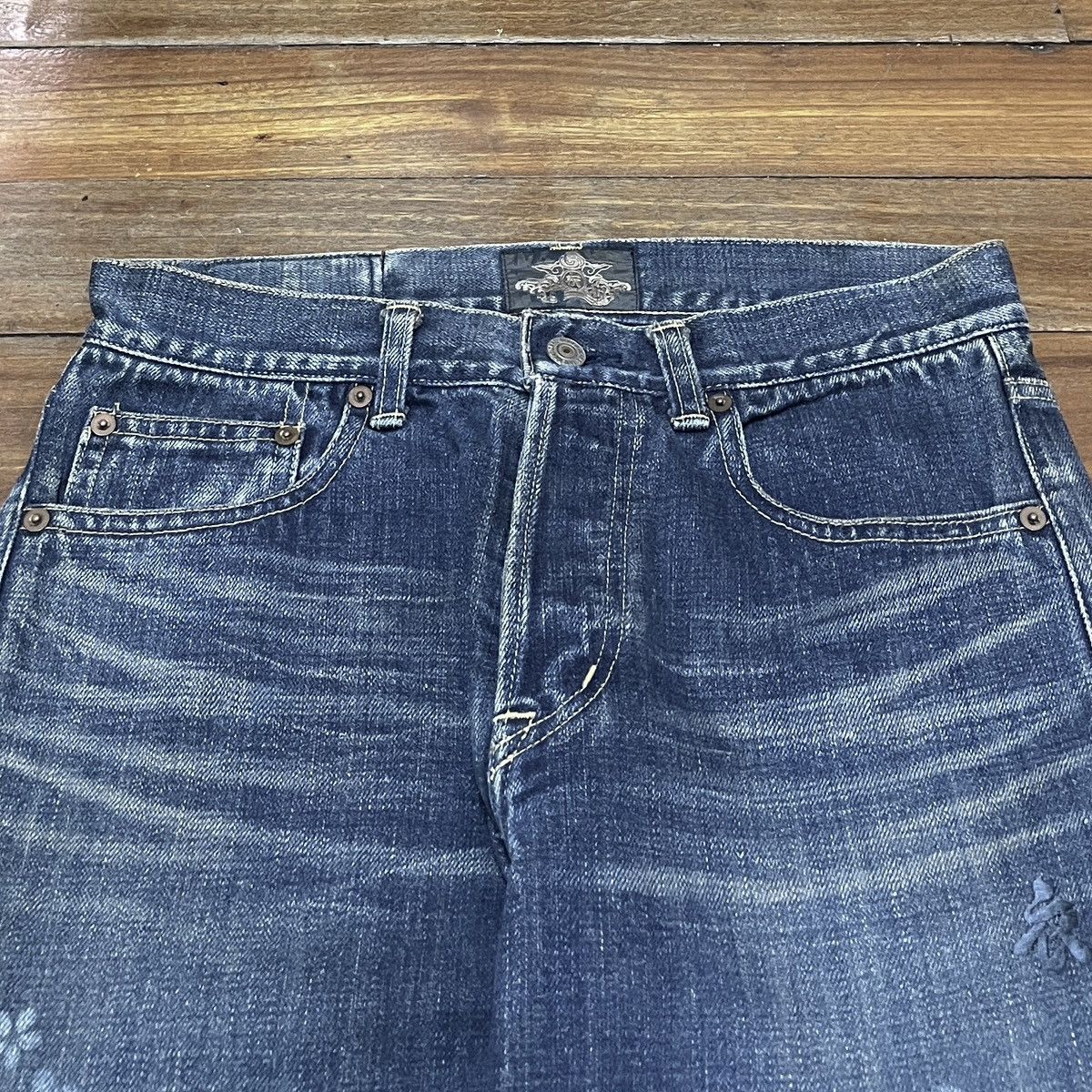 Other Rare Design Vintage Japanese Brand Sukajan Jeans 1990s Size US 28 / EU 44 - 3 Thumbnail