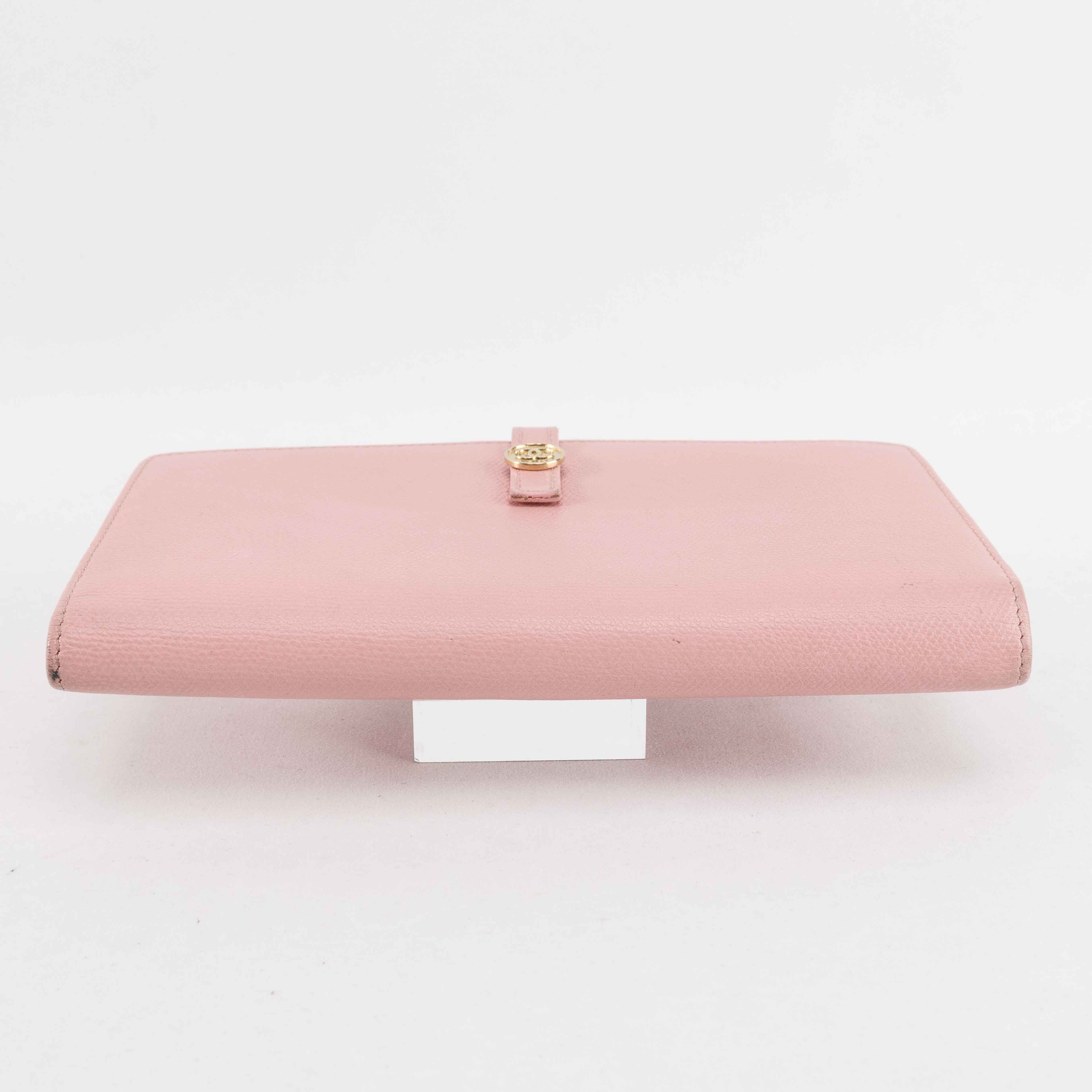 Chanel Chanel Classic Flap Long Wallet in Pink Caviar Leather Size ONE SIZE - 5 Thumbnail