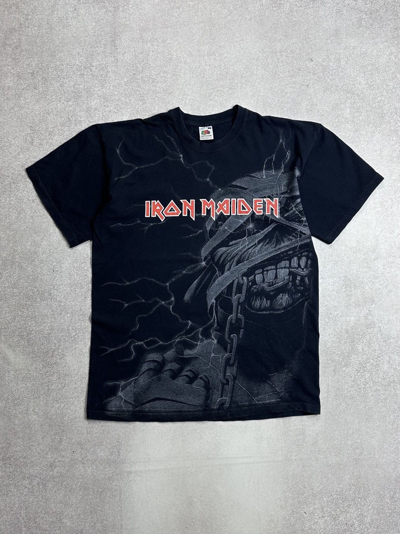 Band Tees Vintage 00s Iron Maiden The Trooper All Over Band T-shirt M Size US M / EU 48-50 / 2 - 1 Thumbnail