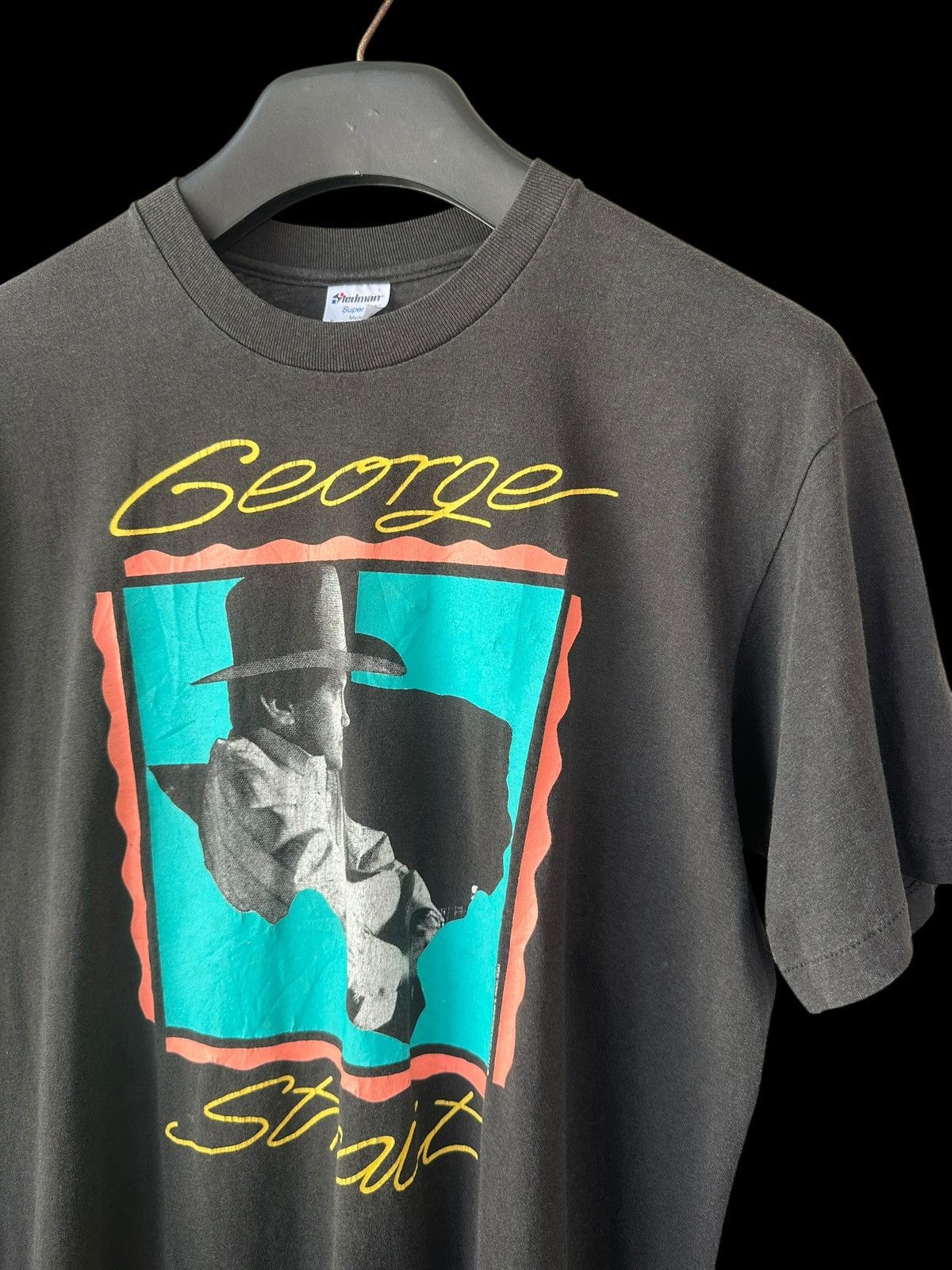Band Tees George Strait Legend country singer vintage Size US XL / EU 56 / 4 - 3 Thumbnail