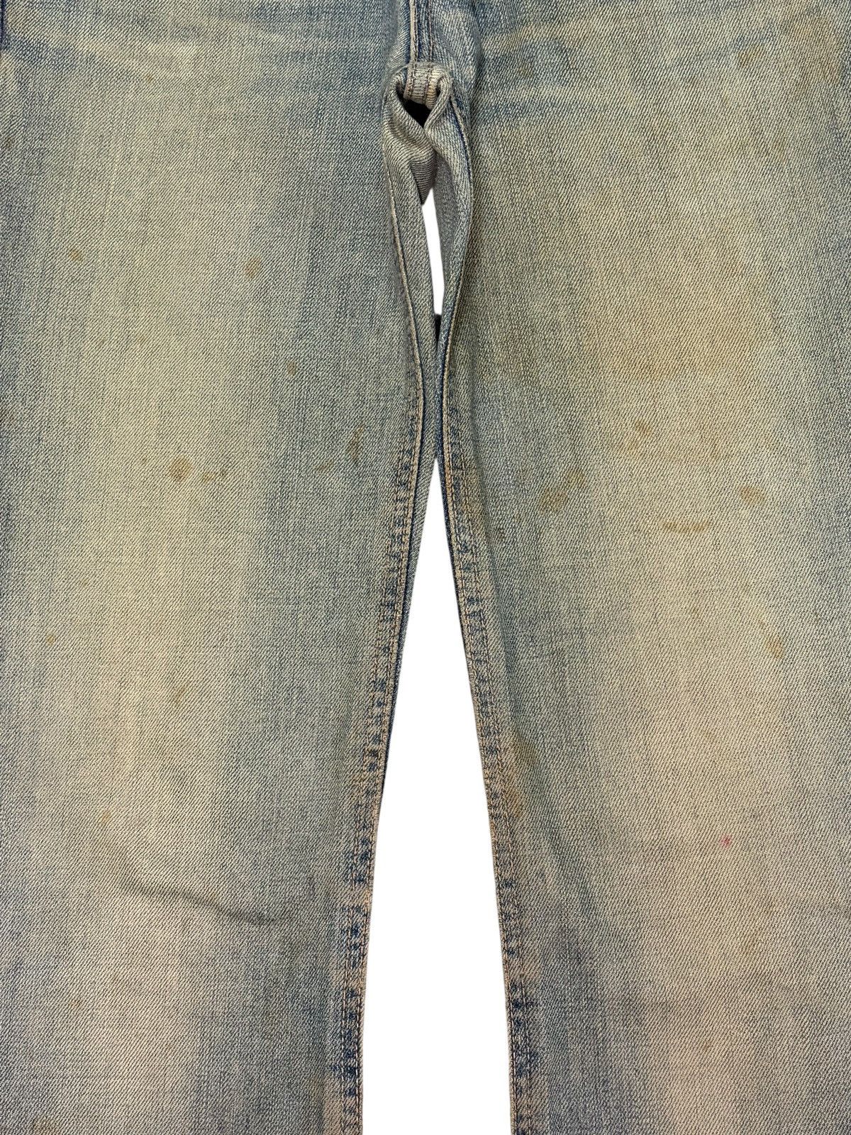 Edwin Vintage Edwin Something Mud Wash Distress Flare Jeans Size 27" / US 4 / IT 40 - 3 Thumbnail