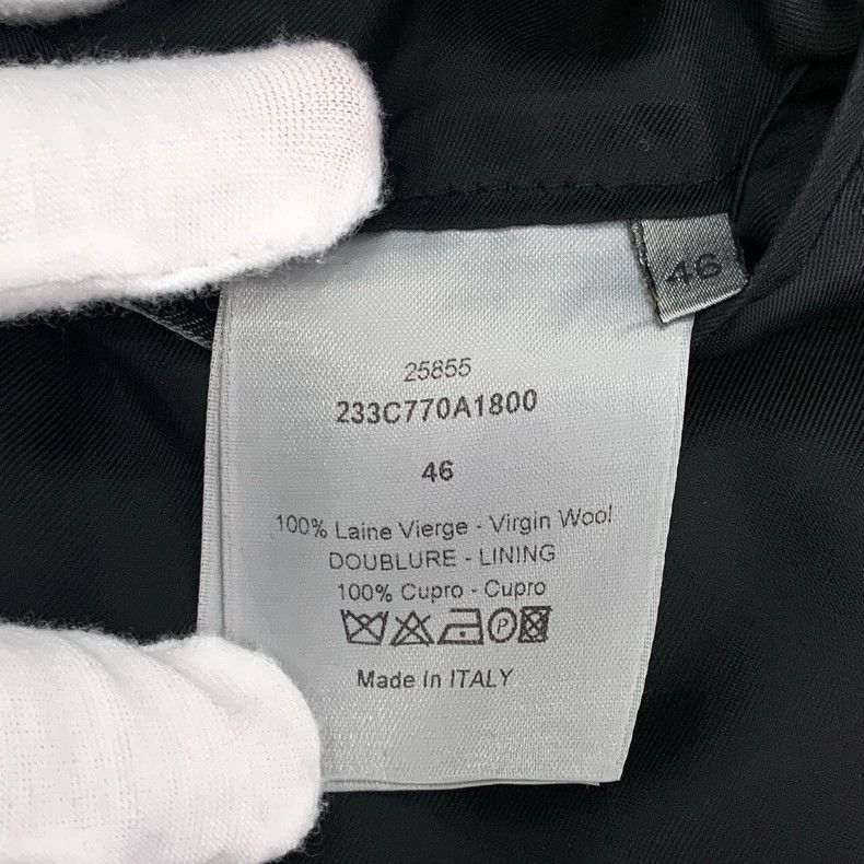 Dior Dior black wool blazer 46 Size US S / EU 44-46 / 1 - 6 Thumbnail