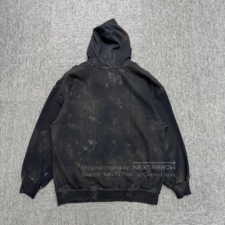 Balenciaga Balenciaga Distressed Hoodie Sweatshirt. Size US XS / EU 42 / 0 - 5 Thumbnail