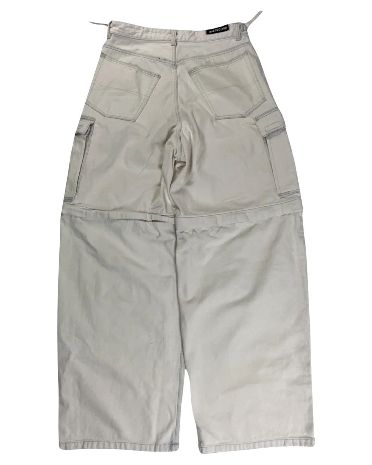 Balenciaga Balenciaga Zipable Baggy Cargo Pants Size US 32 / EU 48 - 2 Thumbnail