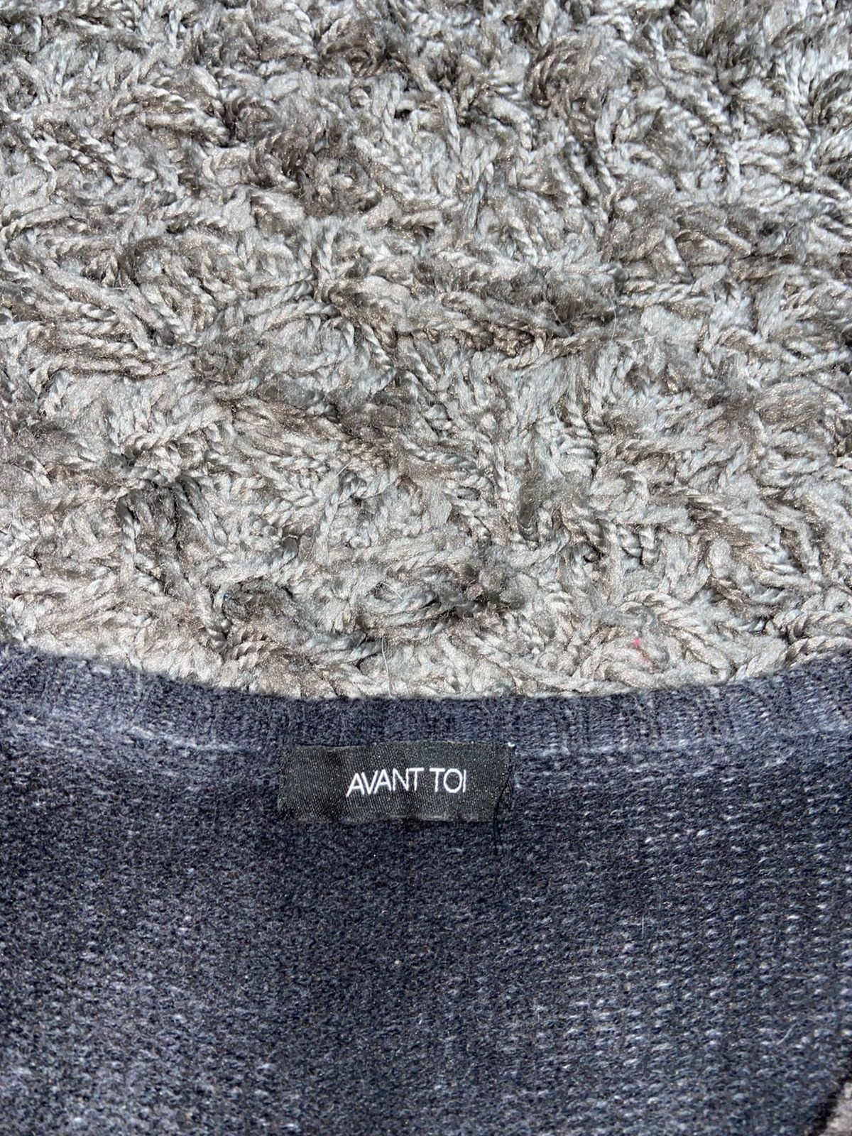 Avant Toi × Vintage AVANT TOI RARE 100% CASHMERE AVANT GARDE SWEATER Size L / US 10 / IT 46 - 3 Thumbnail