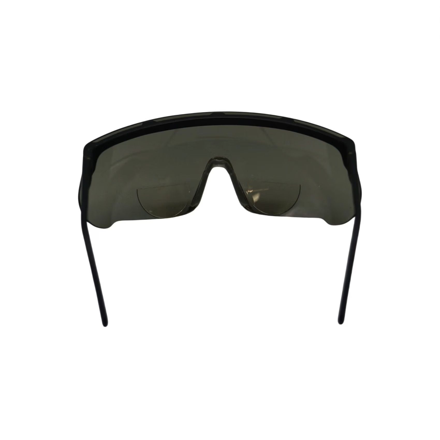 Vintage VINTAGE Bollé Eagle Vision II Visor Sunglasses Black Smoke Shield France FRAMES Mens Sunglasses 1980s 1990s Vision Eagle Visor Size ONE SIZE - 3 Thumbnail