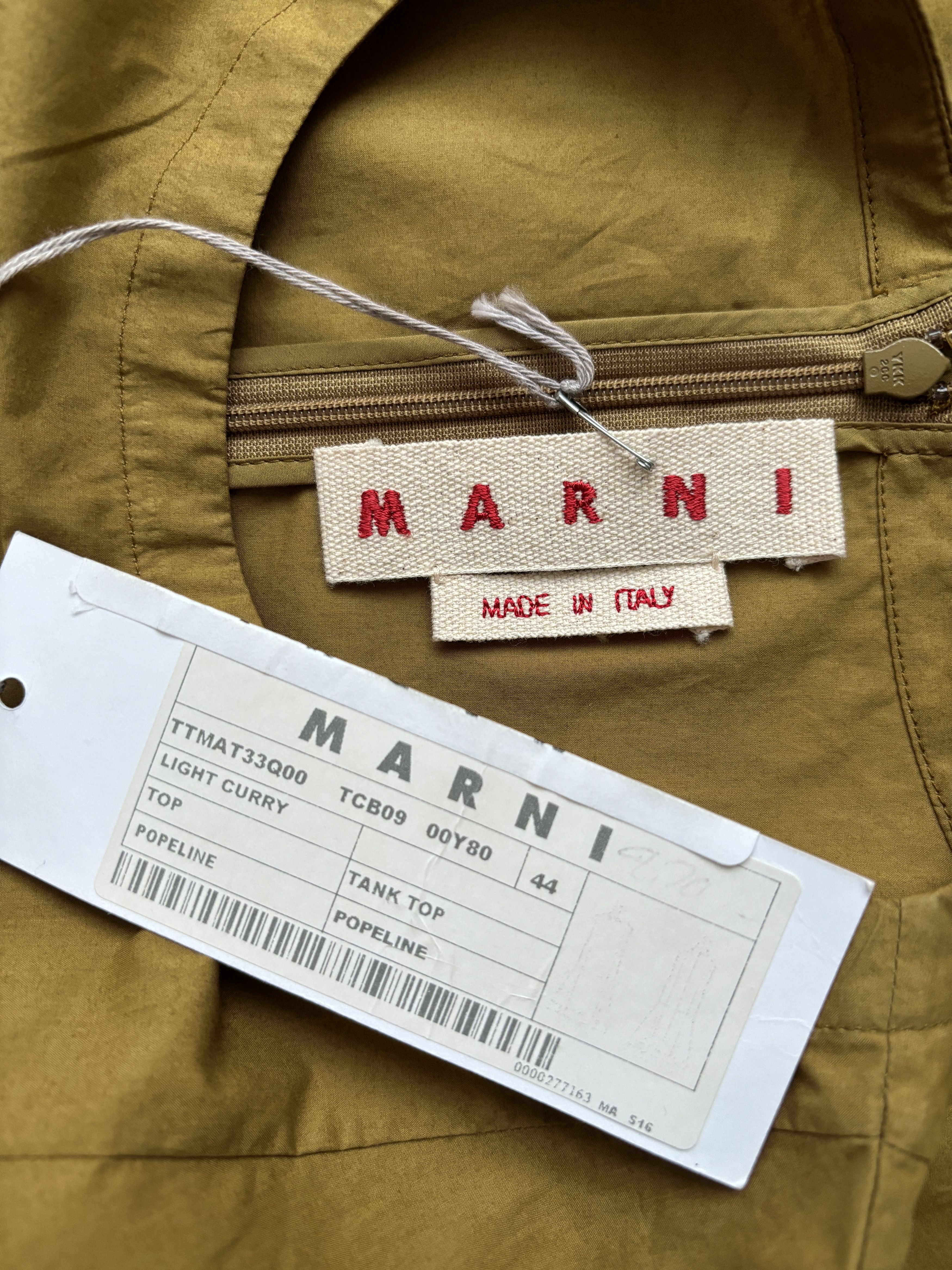 Marni ⚡️QUICK SALE⚡️Marni Light Curry Flared Tank Top Size M / US 6-8 / IT 42-44 - 3 Thumbnail