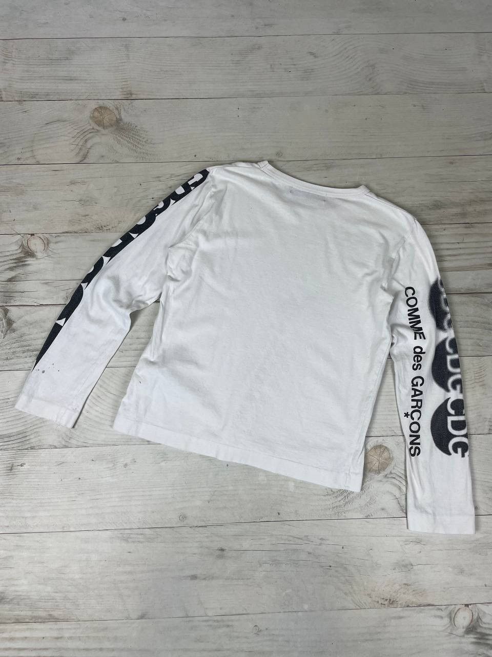 Comme des Garcons Comm Des Garçons Big Logo Long Sleeve Japan Luxury Size US S / EU 44-46 / 1 - 18 Thumbnail