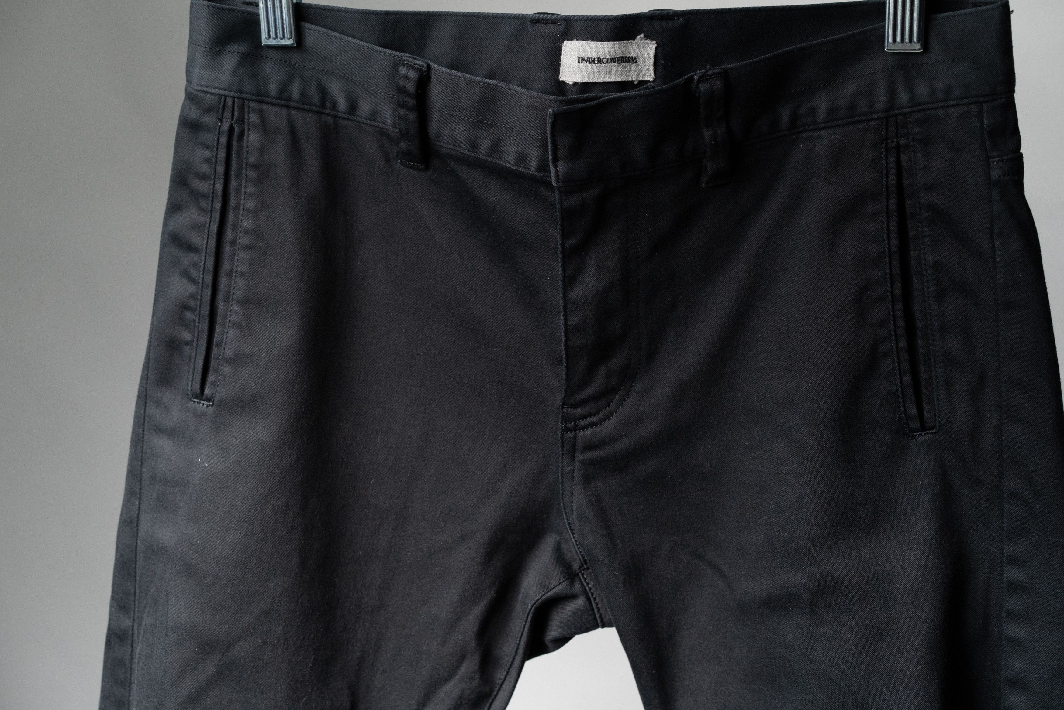 Undercover Slit-knee Slim Stretch Cotton Pants Size US 28 / EU 44 - 3 Thumbnail