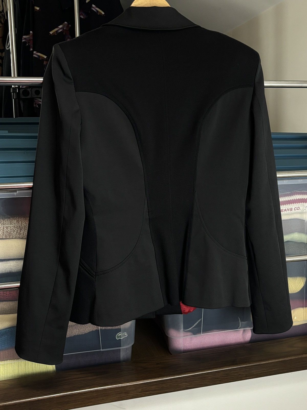 Thierry Mugler Thierry Mugler Vintage Avant Garde Blazer Jacket 80s 90s Size XL / US 12-14 / IT 48-50 - 6 Thumbnail