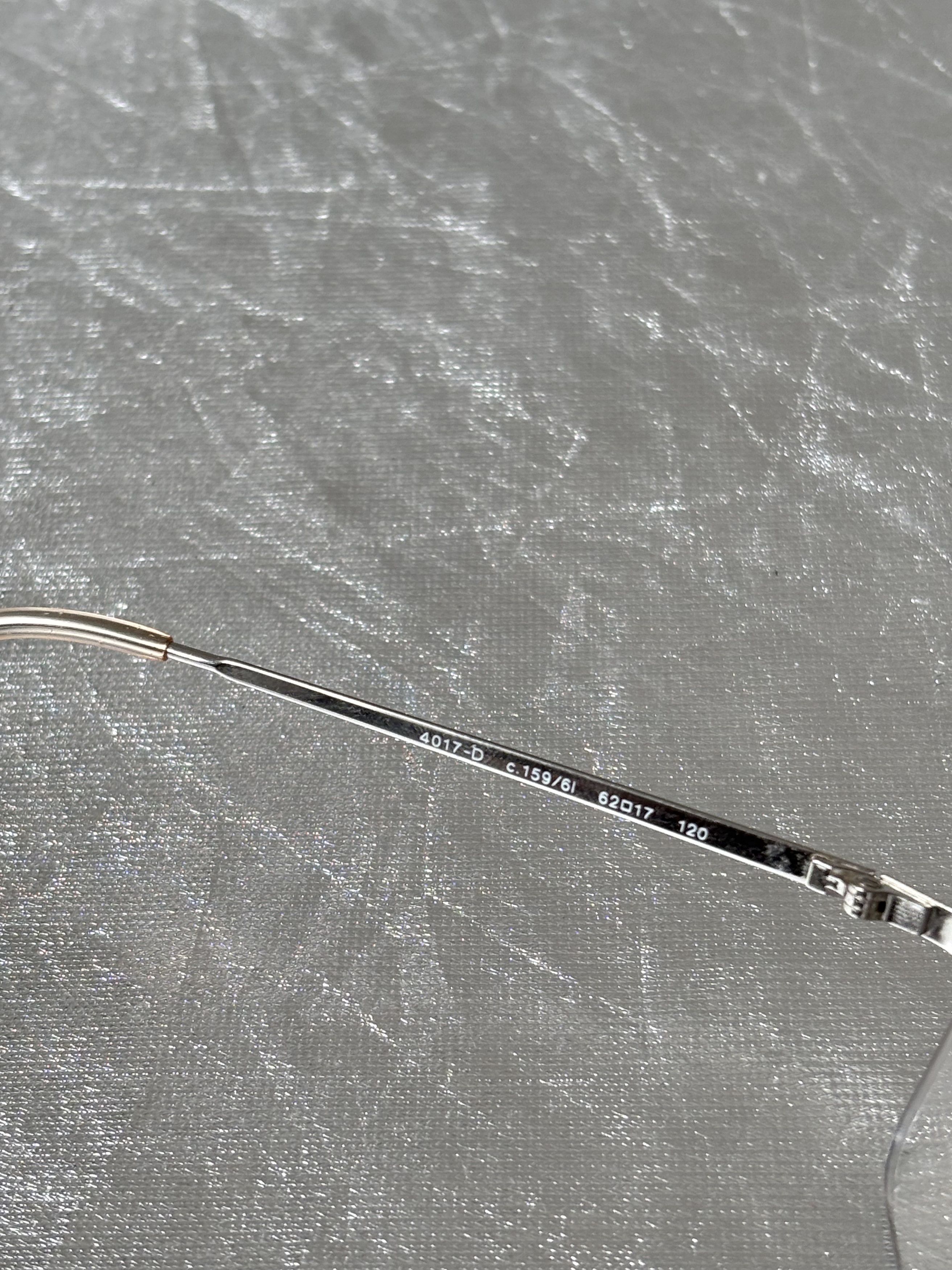 Chanel CHANEL Sunglasses 4017-D Rimless Rhinestones Vintage Size ONE SIZE - 7 Thumbnail