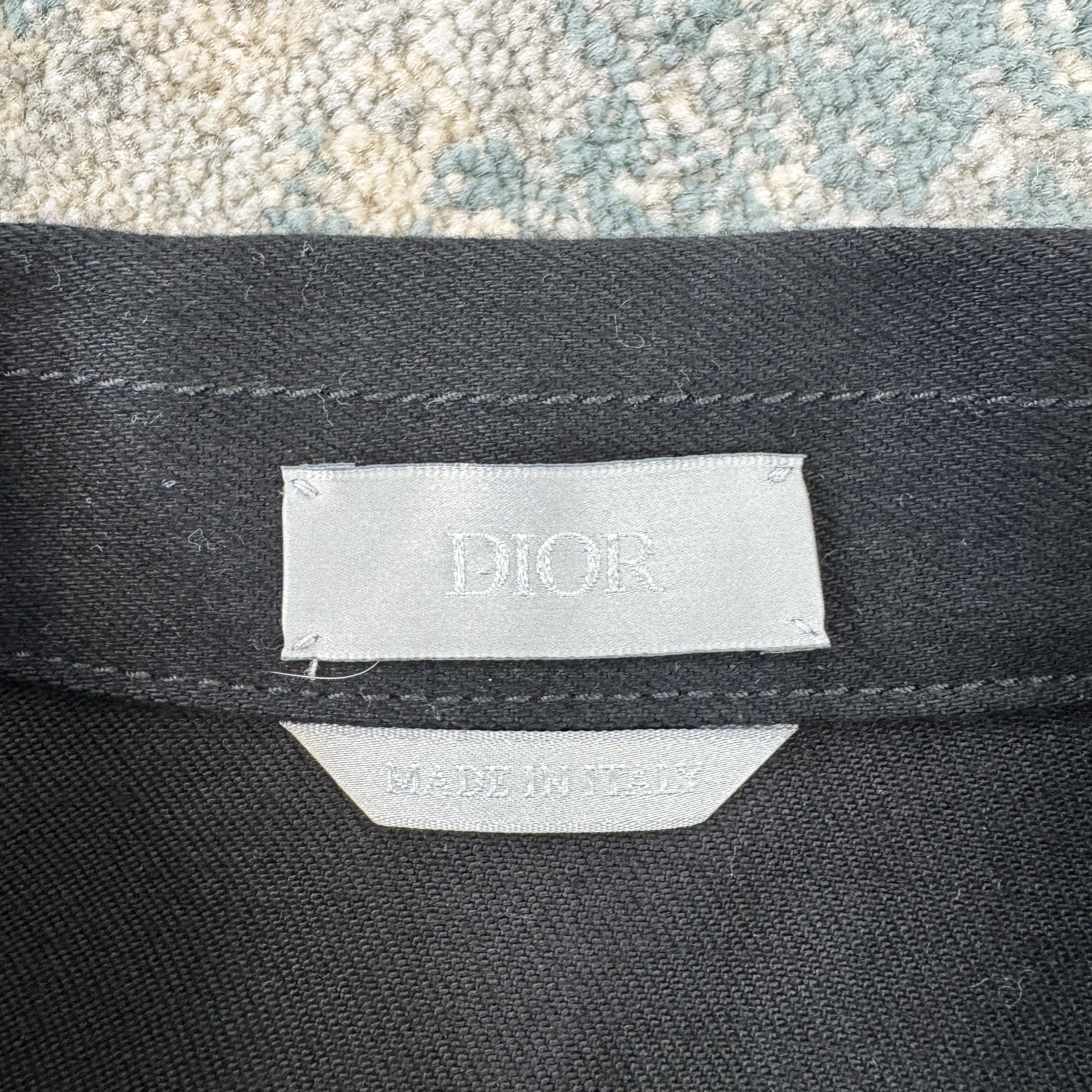 Dior Dior MKII Technical Denim Cotton Jacket In Black RRP £1200 Size US M / EU 48-50 / 2 - 7 Thumbnail