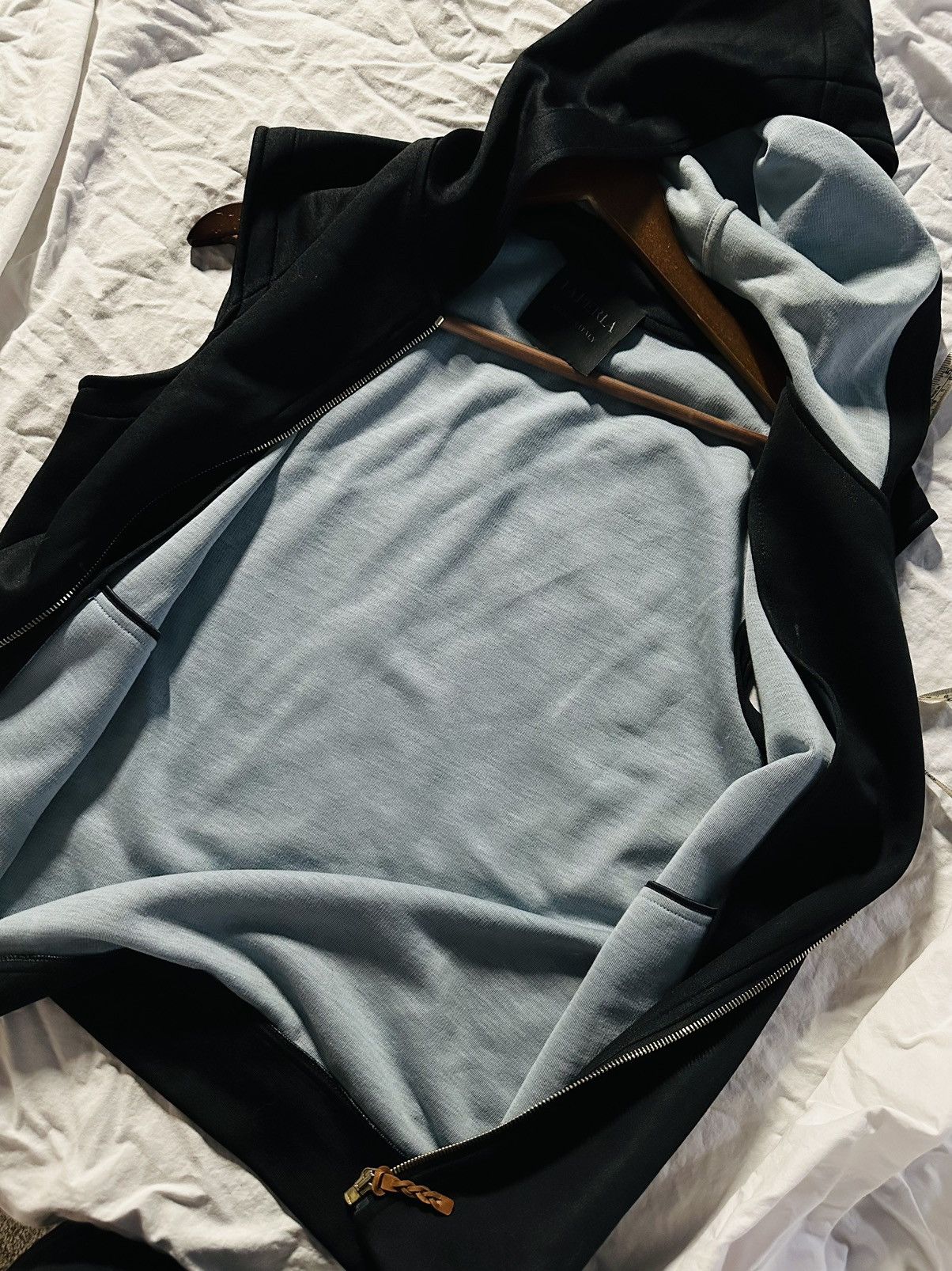 La Perla unisex la perla cotton silk hooded vest Size S / US 4 / IT 40 - 6 Thumbnail