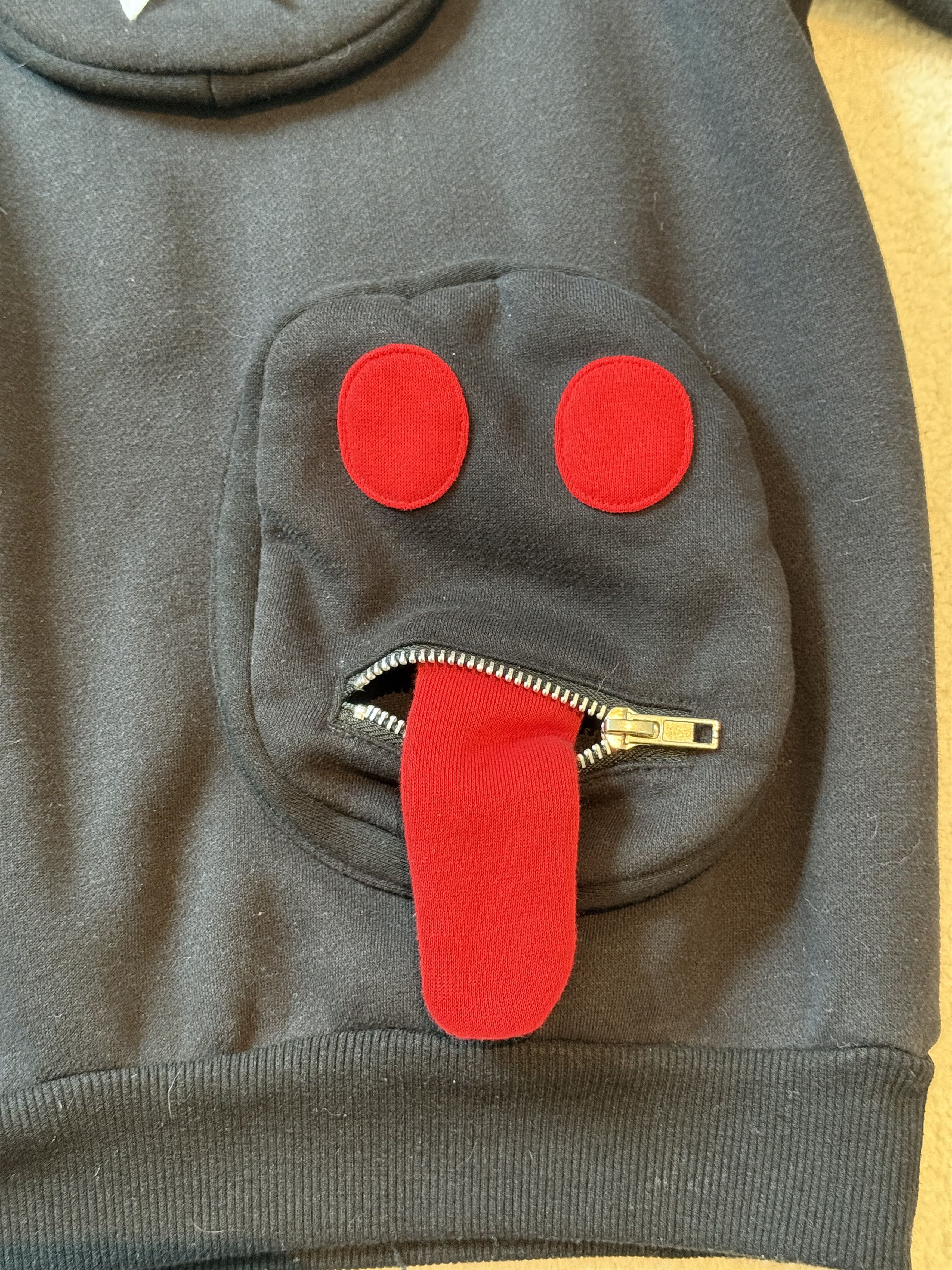 Other Syckli Edward Skeletrix Black Multi Faced Hoodie Medium Size US M / EU 48-50 / 2 - 7 Thumbnail