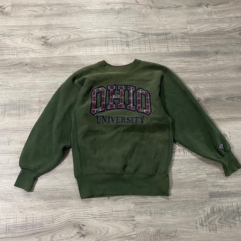 image of University Of Ohio Champion Reverse Weave in Green, Men's (Size Large)