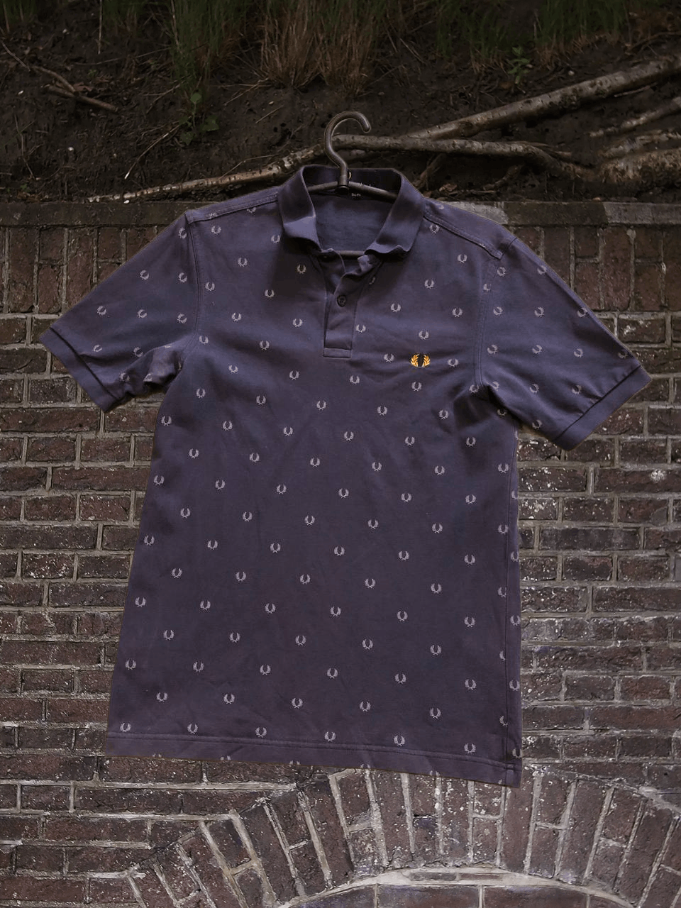 Fred Perry Blue FADED Fred Perry Polo Shirt With Logo Slim Fit Size US S / EU 44-46 / 1 - 1 Thumbnail