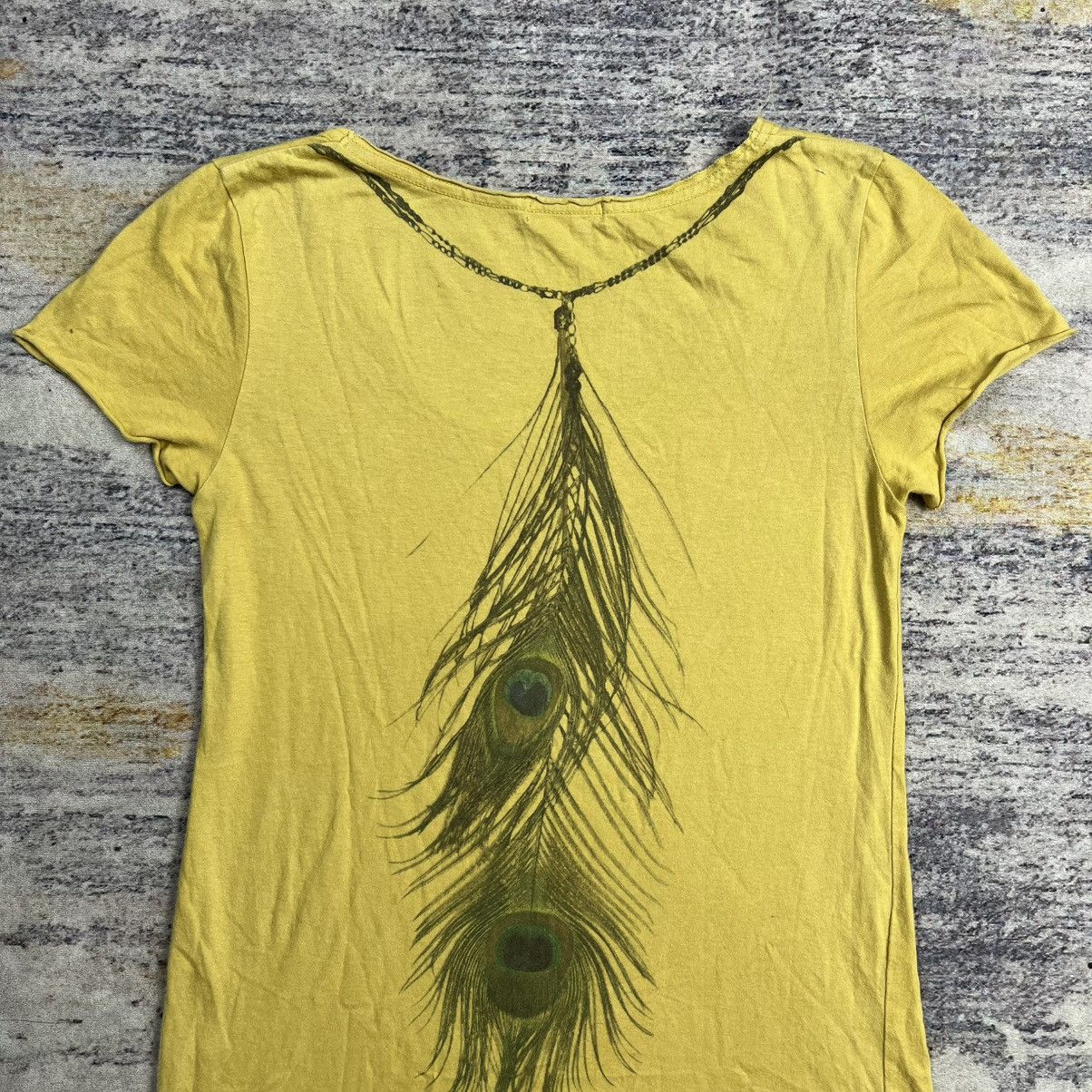 Le Grande Bleu (L.G.B.) Goa poem necklace feather t shirt vkei style Size US S / EU 44-46 / 1 - 5 Thumbnail