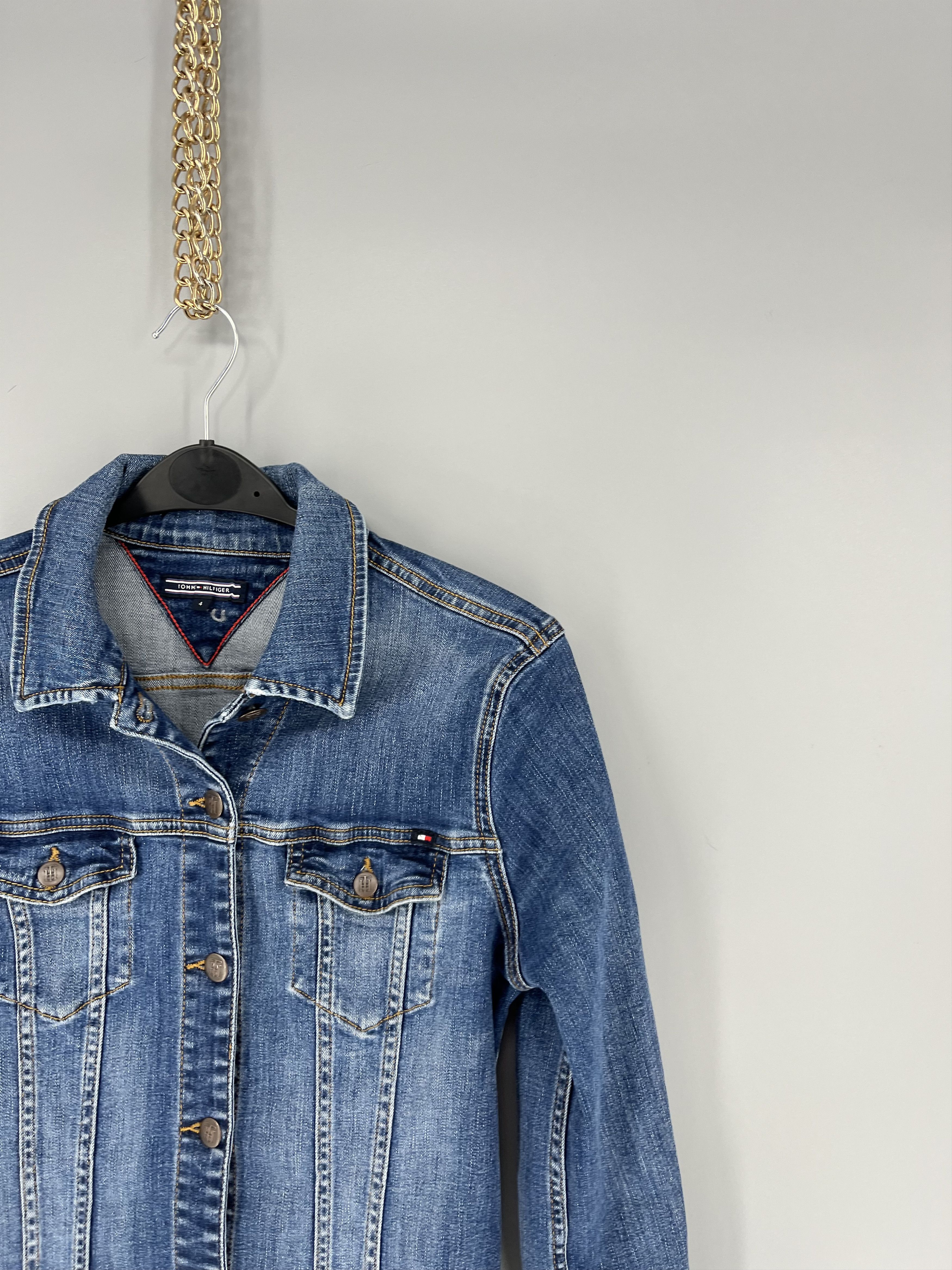 Tommy Hilfiger Vintage Y2k Tommy Hilfiger Tommy Jeans Jacket Size Size S / US 4 / IT 40 - 5 Thumbnail