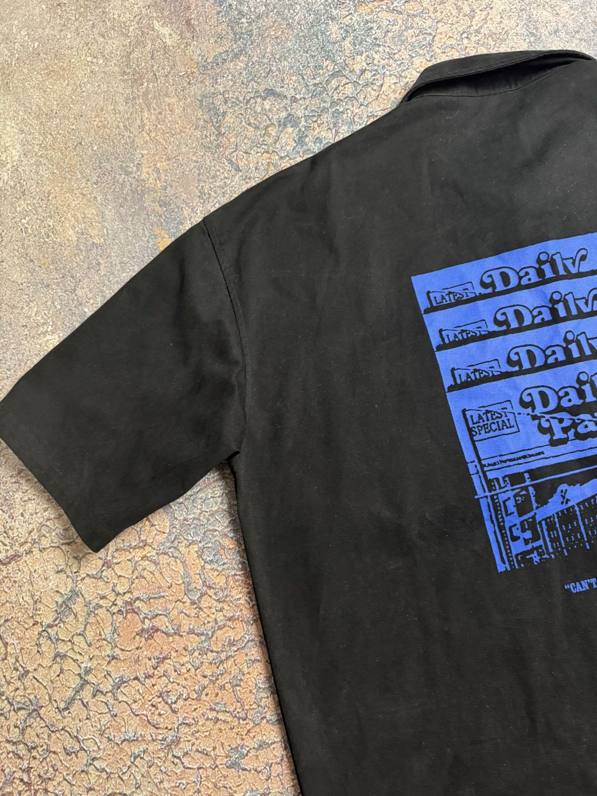 Daily Paper Daily Paper Natir SS Shirt Black Size XL Size US XL / EU 56 / 4 - 12 Thumbnail