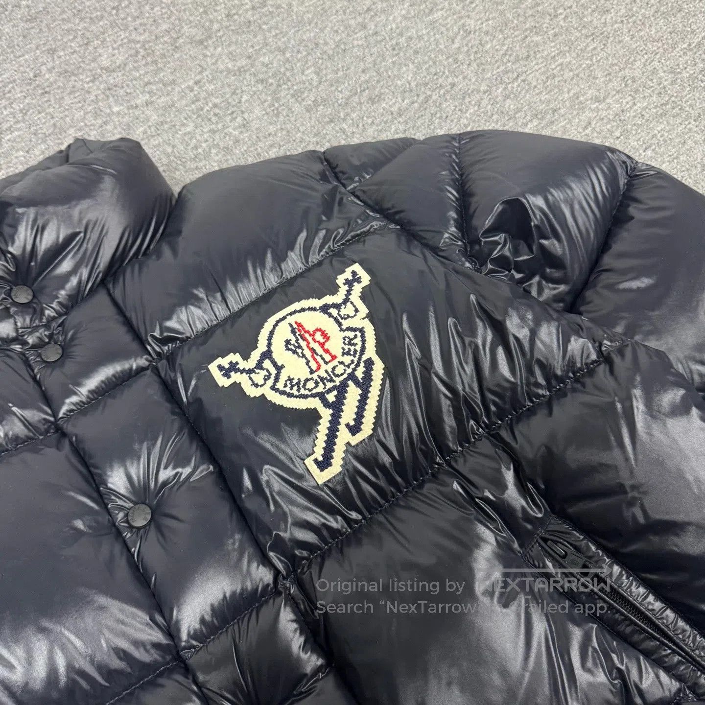 Moncler Moncler Easte Ski Cartoon Logo Collar Down Jacket| Size US XXL / EU 58 / 5 - 4 Thumbnail