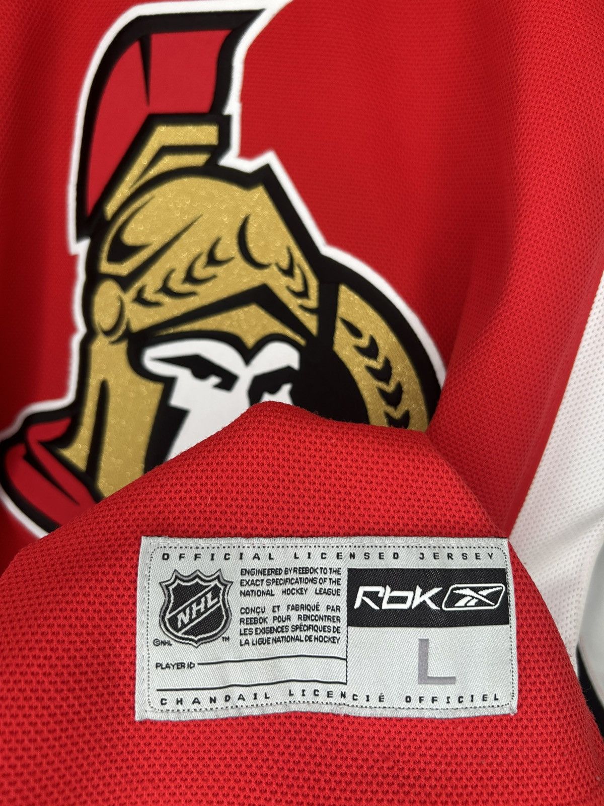 Reebok Vintage Reebok Ottawa Senators Dany Heatley Jersey Size US L / EU 52-54 / 3 - 5 Thumbnail