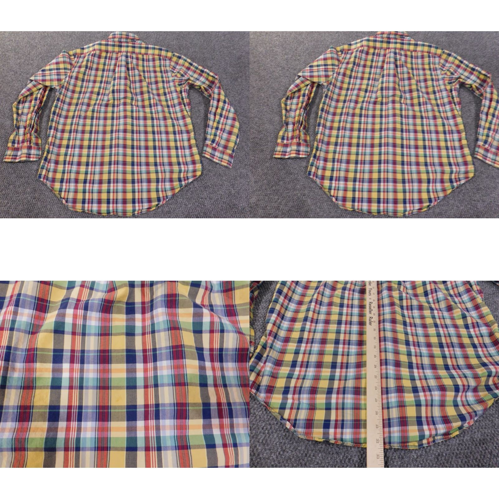 Ralph Lauren Ralph Lauren Shirt Mens XL red plaid button-up classic fit vintage: no Size US XL / EU 56 / 4 - 8 Thumbnail